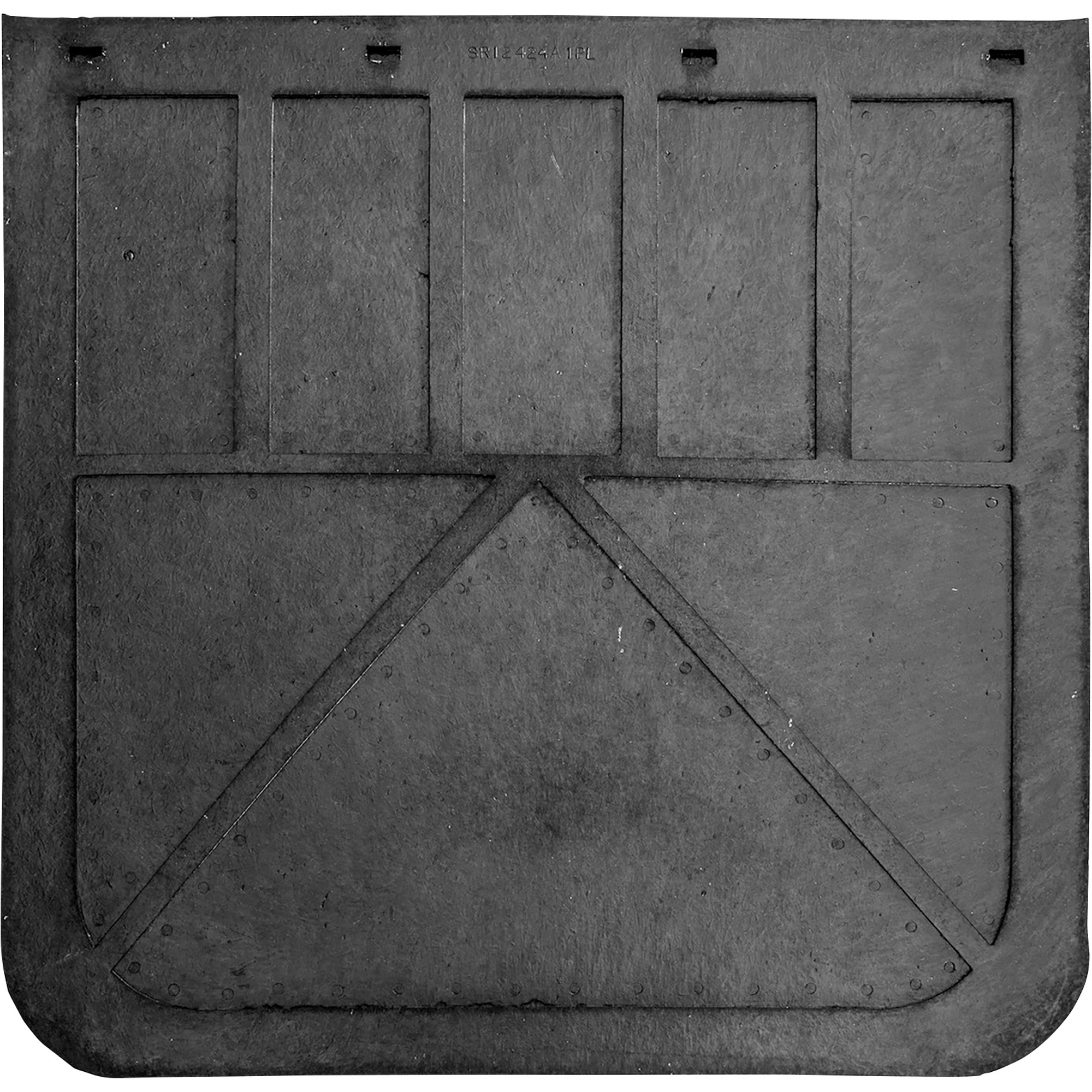 Heavy-Duty Rubber Mud Flaps For Semi-Trucks – 24” X 30”, Pair – Buyers Products B30LP