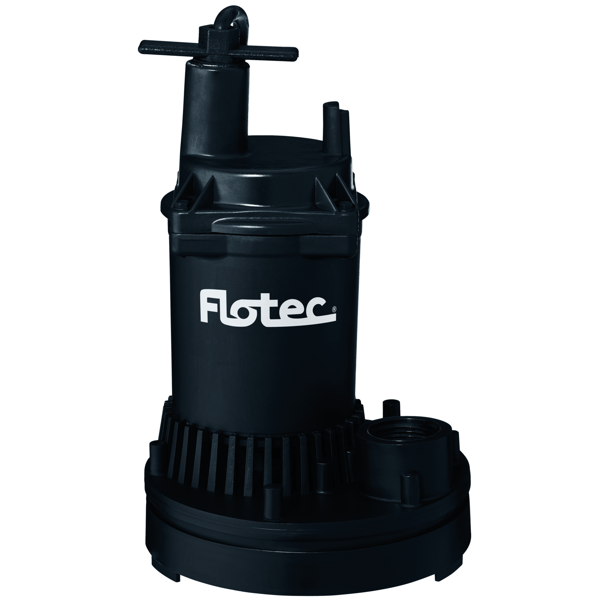Flotec, 1/6 HP Submersible Utility Pump, Max. Flow 1200 GPH, Model ...