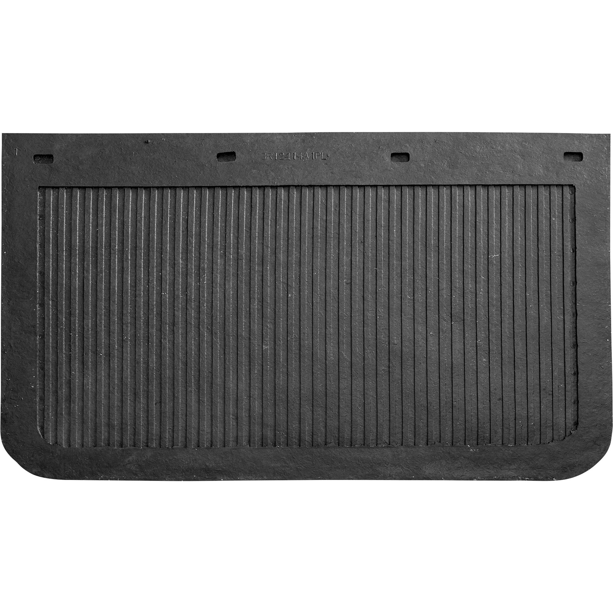 Buyers Products, Heavy Duty Black Rubber Mudflaps 24x14in., Material Rubber, Model# B2414LSP