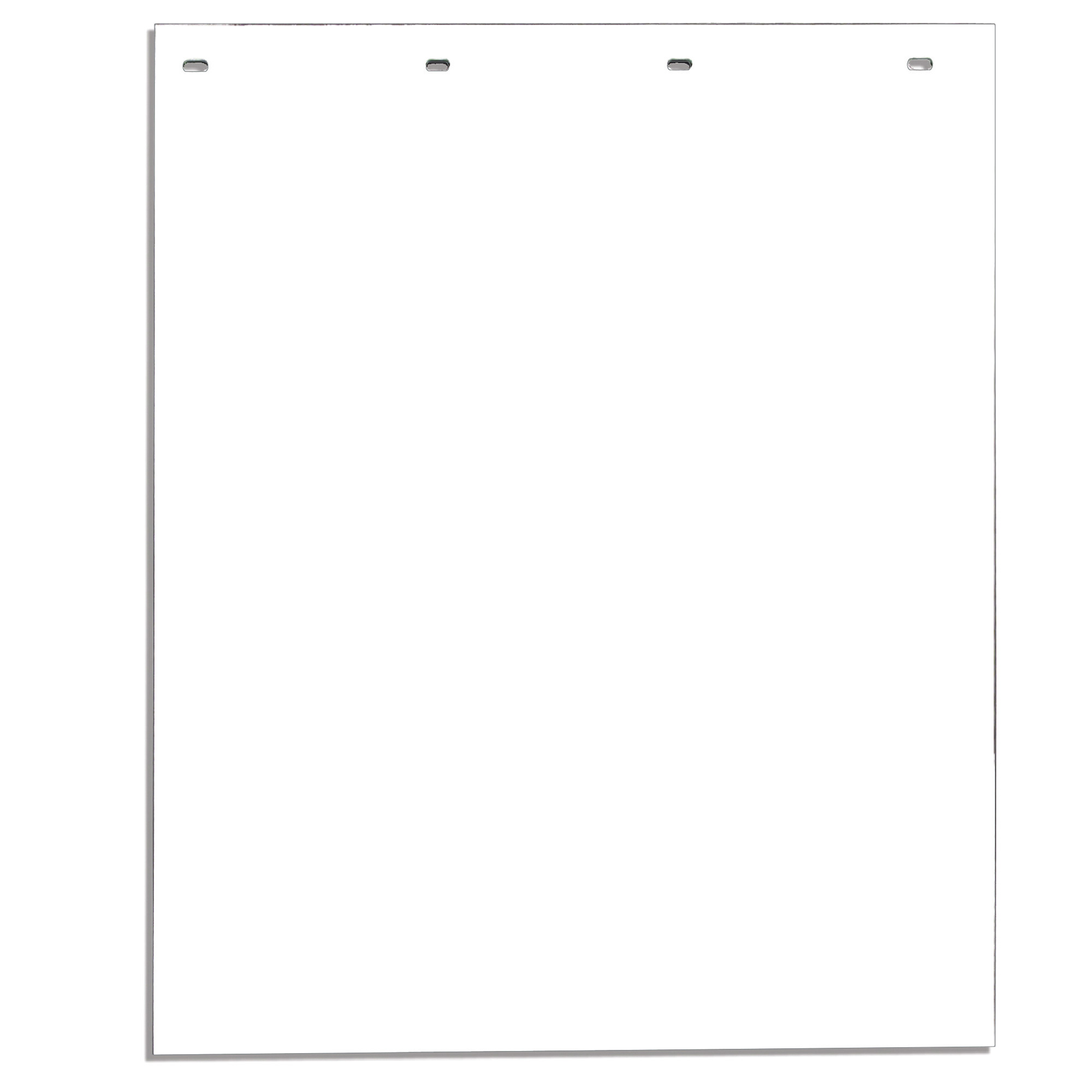 Buyers Products, Spray Reducing Grooved White Polymer Mudflaps 24x30in., Material Polymer, Model# B30PSRPW