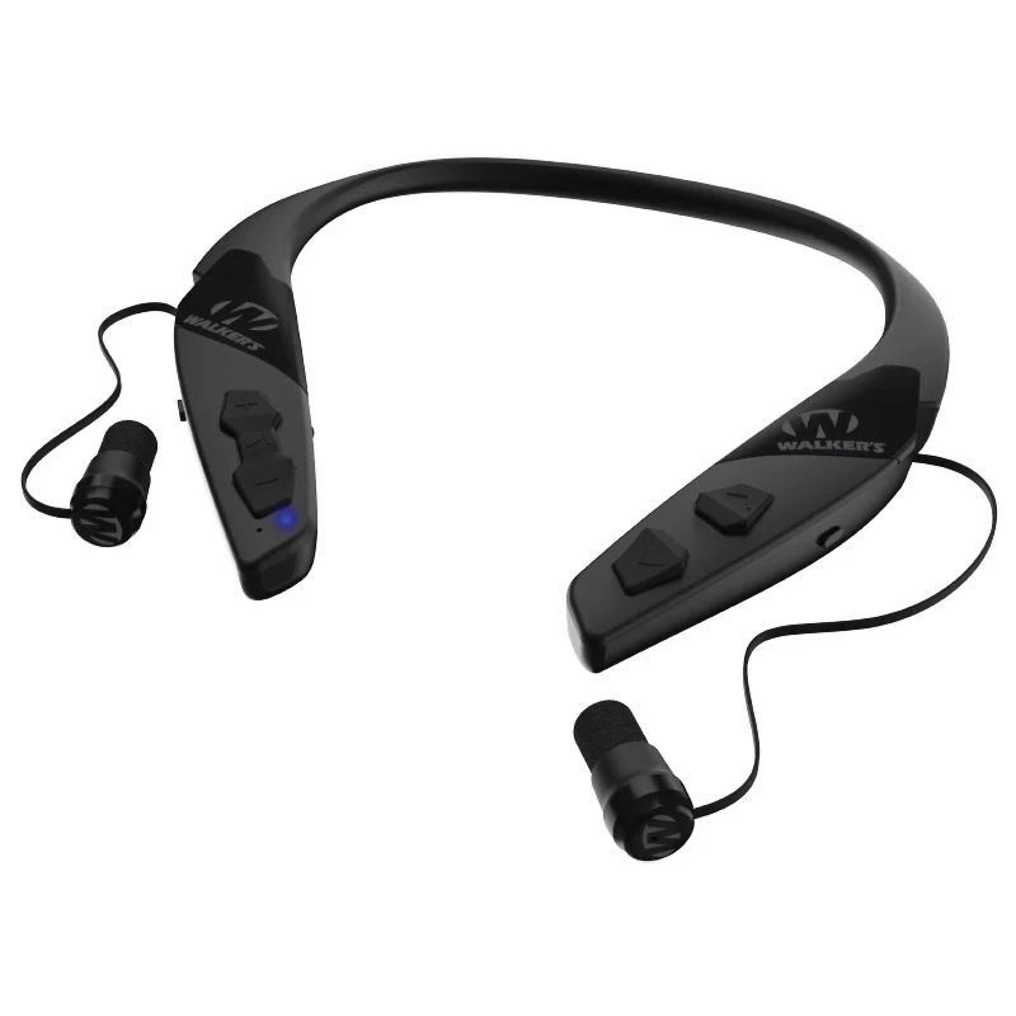 Walkers Game Ear Behind-the-Neck Bluetooth Hearing Enhancer - Black, Model# WGE-GWP-BTN-BT