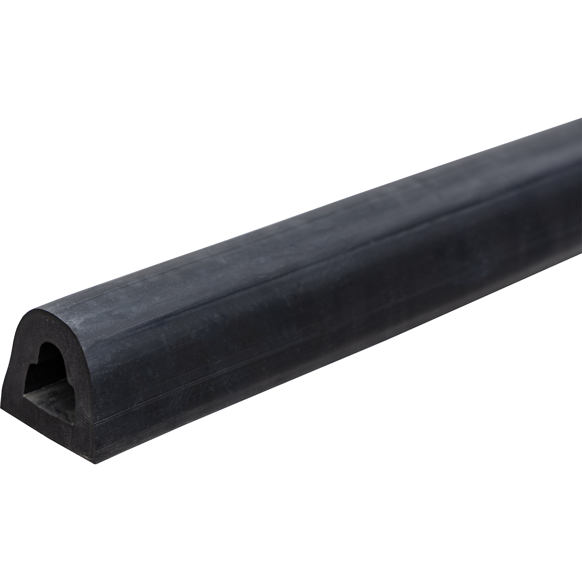 Buyers Products, Extruded Rubber D-Shaped Bumper, Length 120 in, Model# D2120