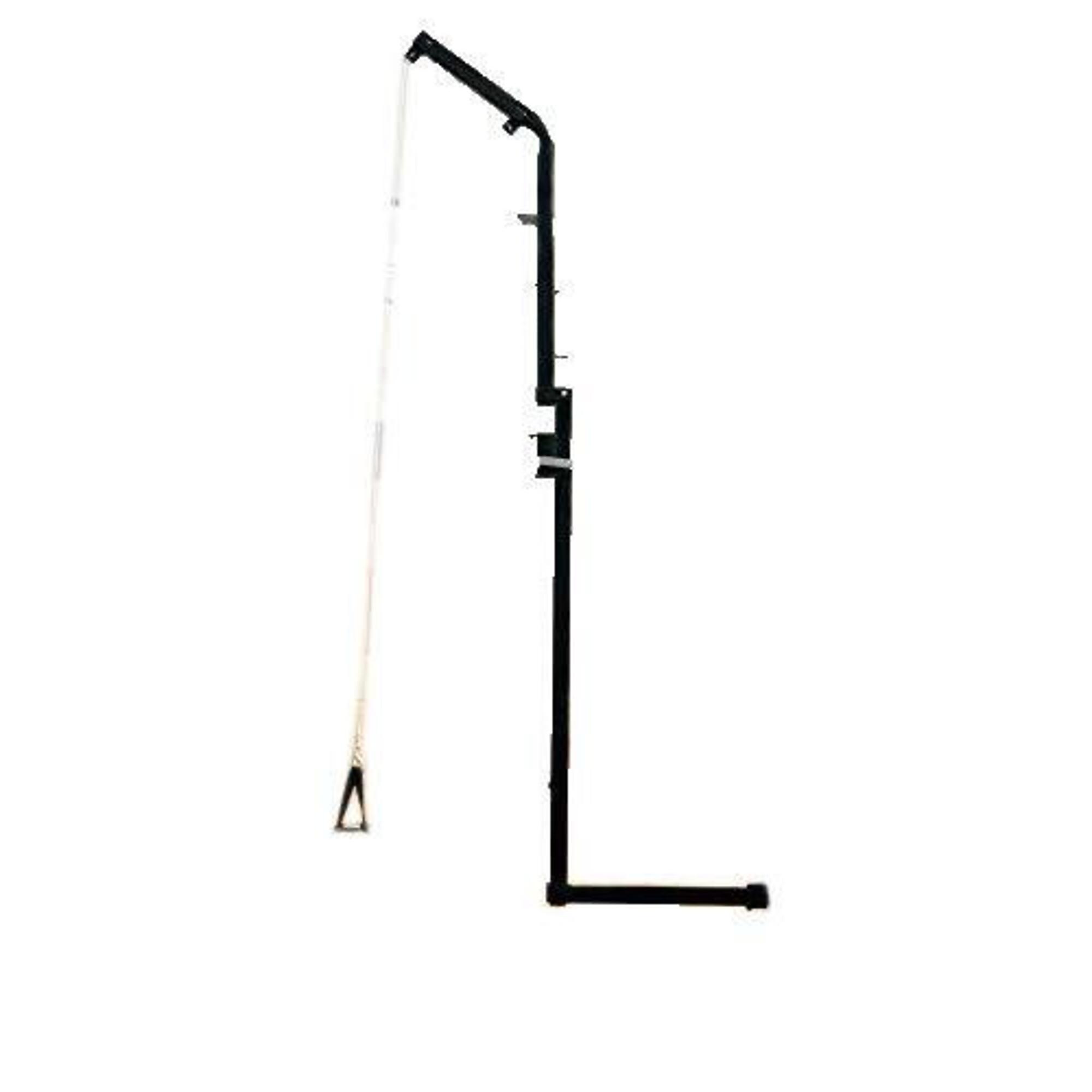 Viking Rack Jack II Hitch Hoist - 300-Lb. Capacity, 360-Degree Swivel, Black, Model# VKS-VRJ201