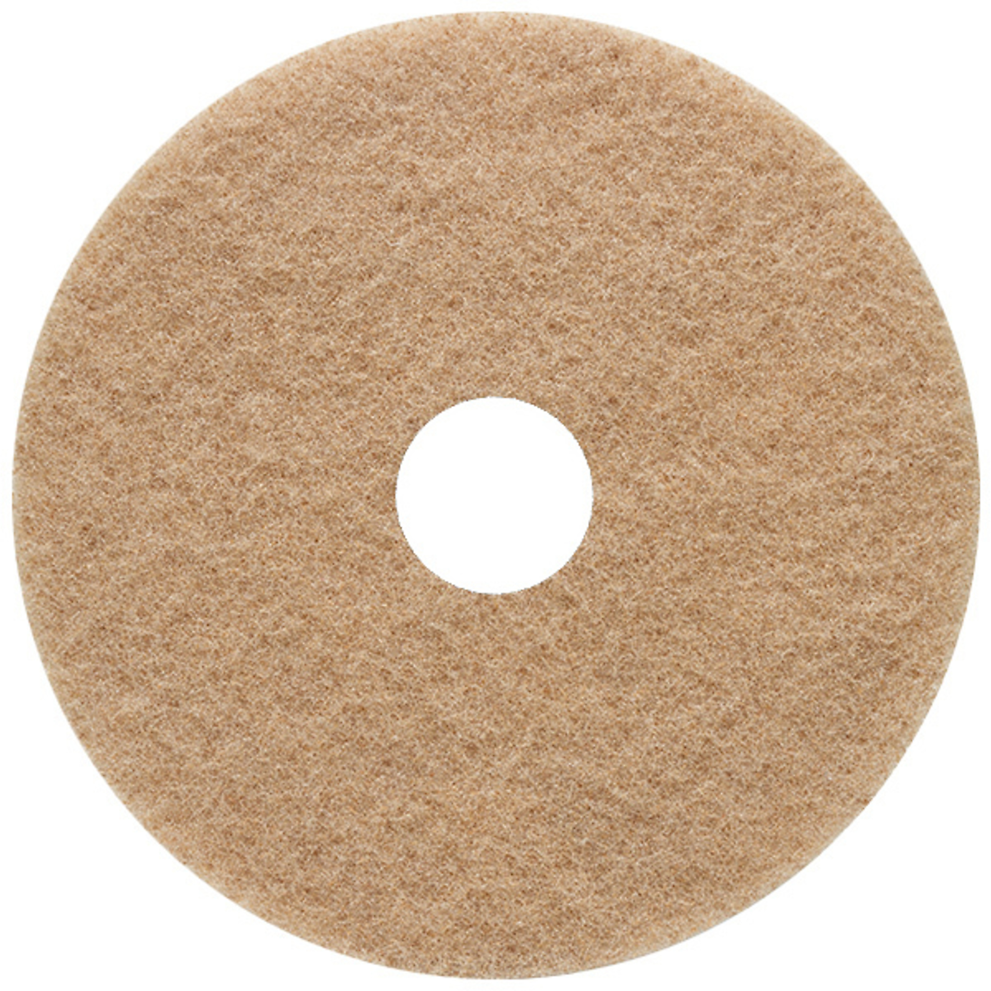 Virginia Abrasives Buffing Pads - 10 Pcs, Tan, Light Cleaning/Dry Buffing, Model# 416-25226.VAB
