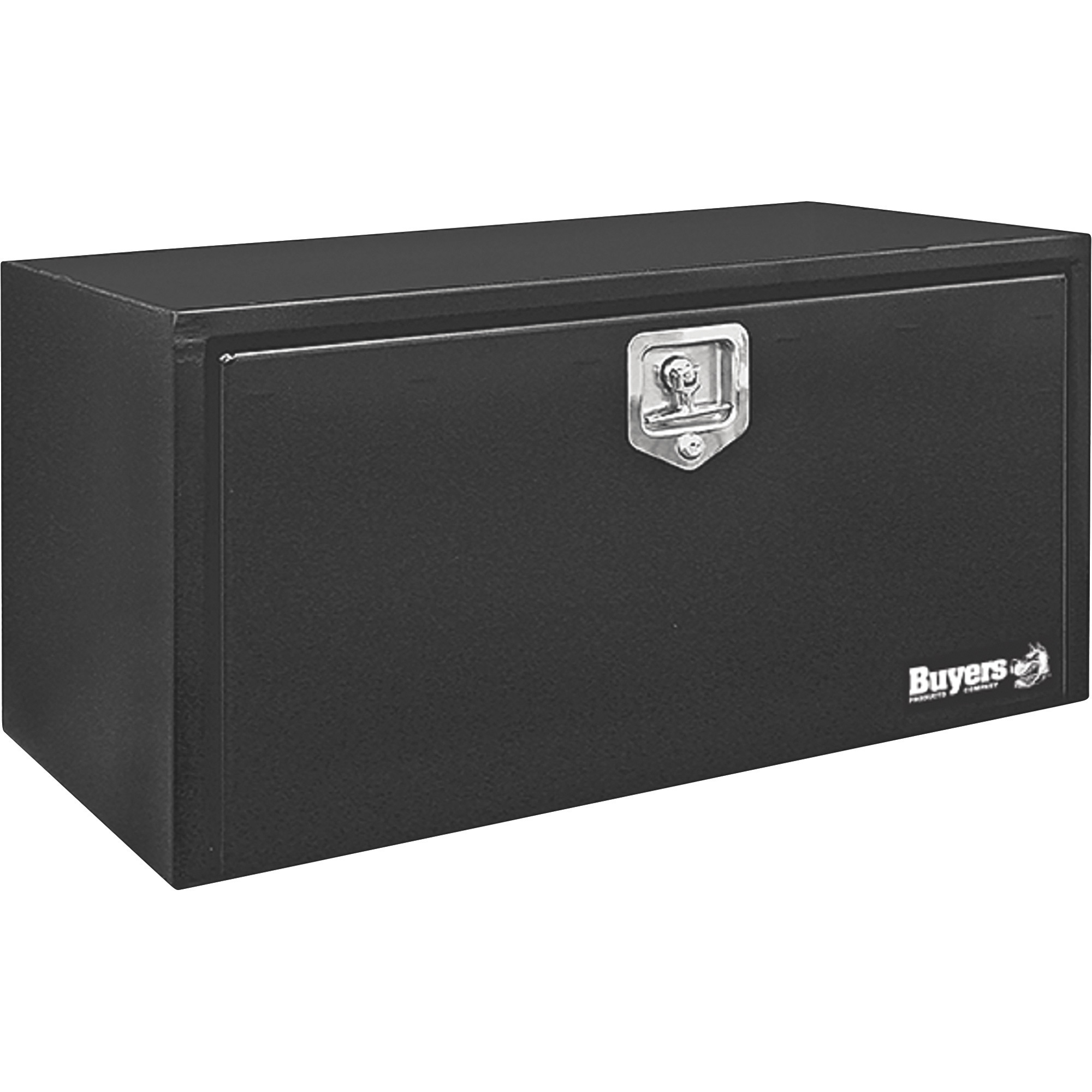 Buyers Products, 24x16x14in. Underbody Truck Bed Tool Job Storage Box, Width 24 in, Material Steel, Color Finish Black, Model# 1703300