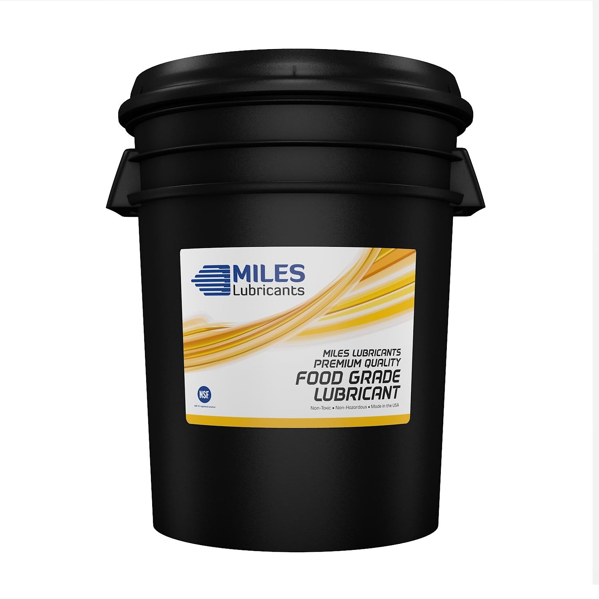 Miles Lubricants FG Hydro FR 68 Food Grade Hydraulic Fluid - 5 Gal. Pail, Non-Toxic, Biodegradable, Model# MSF1201503