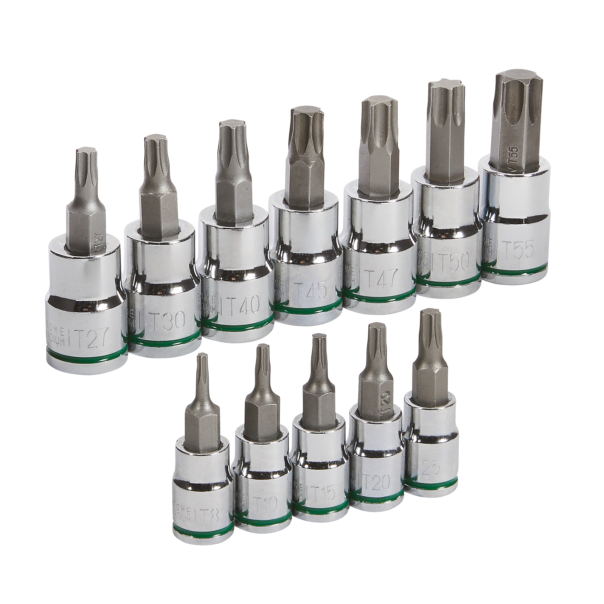 Ironton 12-Pc. 3/8in.-Drive Torx Bit Socket Set