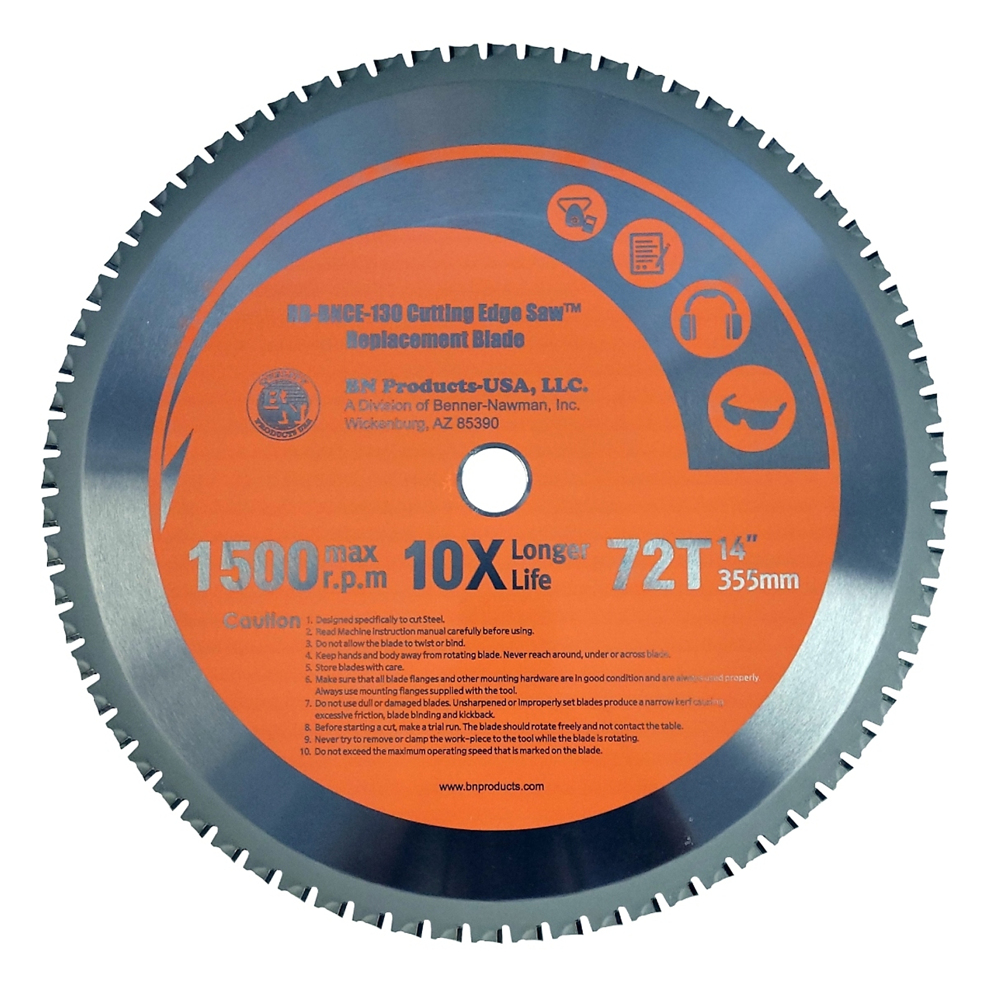 BN Products, Replacement blade for BNCE-130 Model# RB-BNCE-130