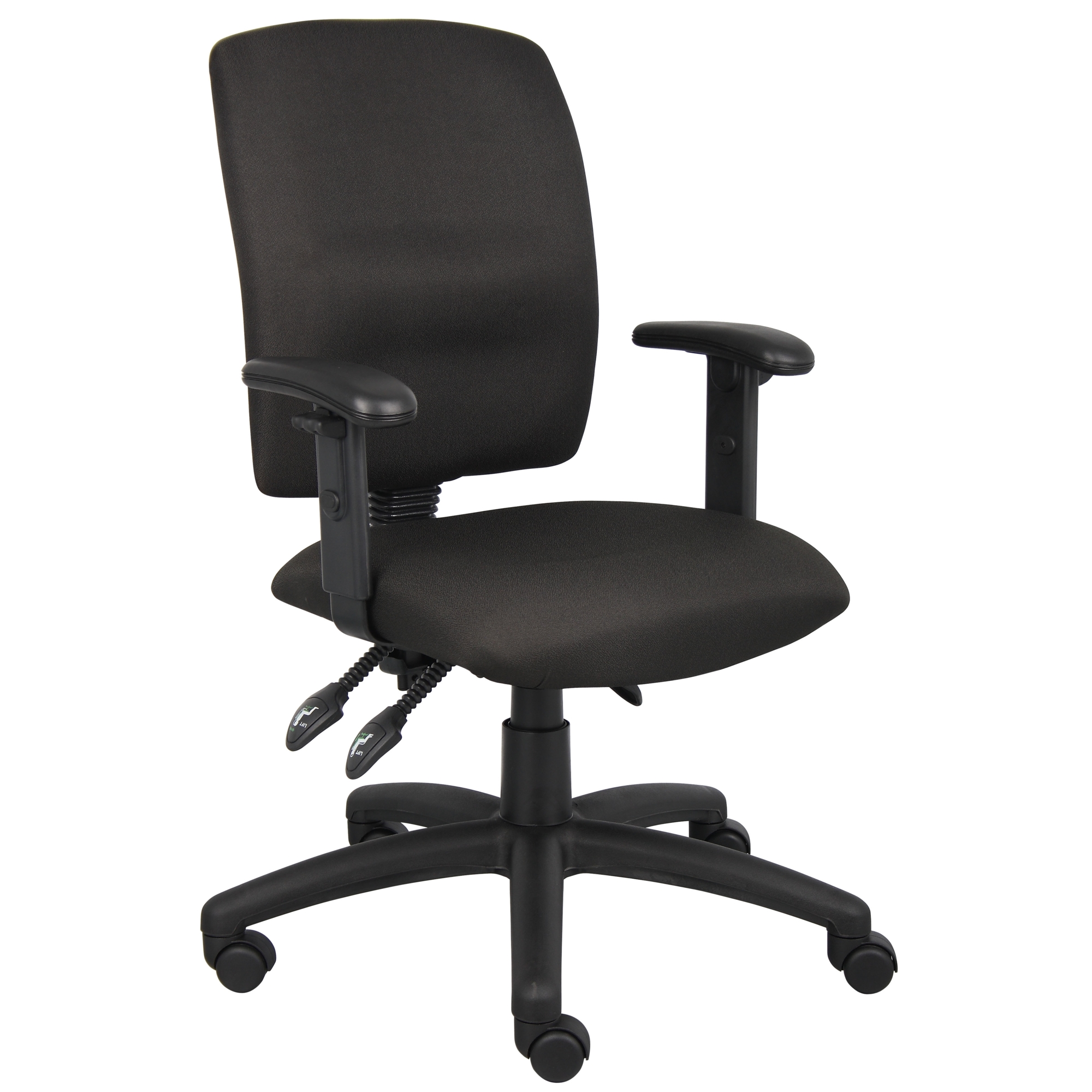 Norstar BOSS, Multi-Function Fabric Task Chair, Included (qty.) 1 Model# B3036-BK