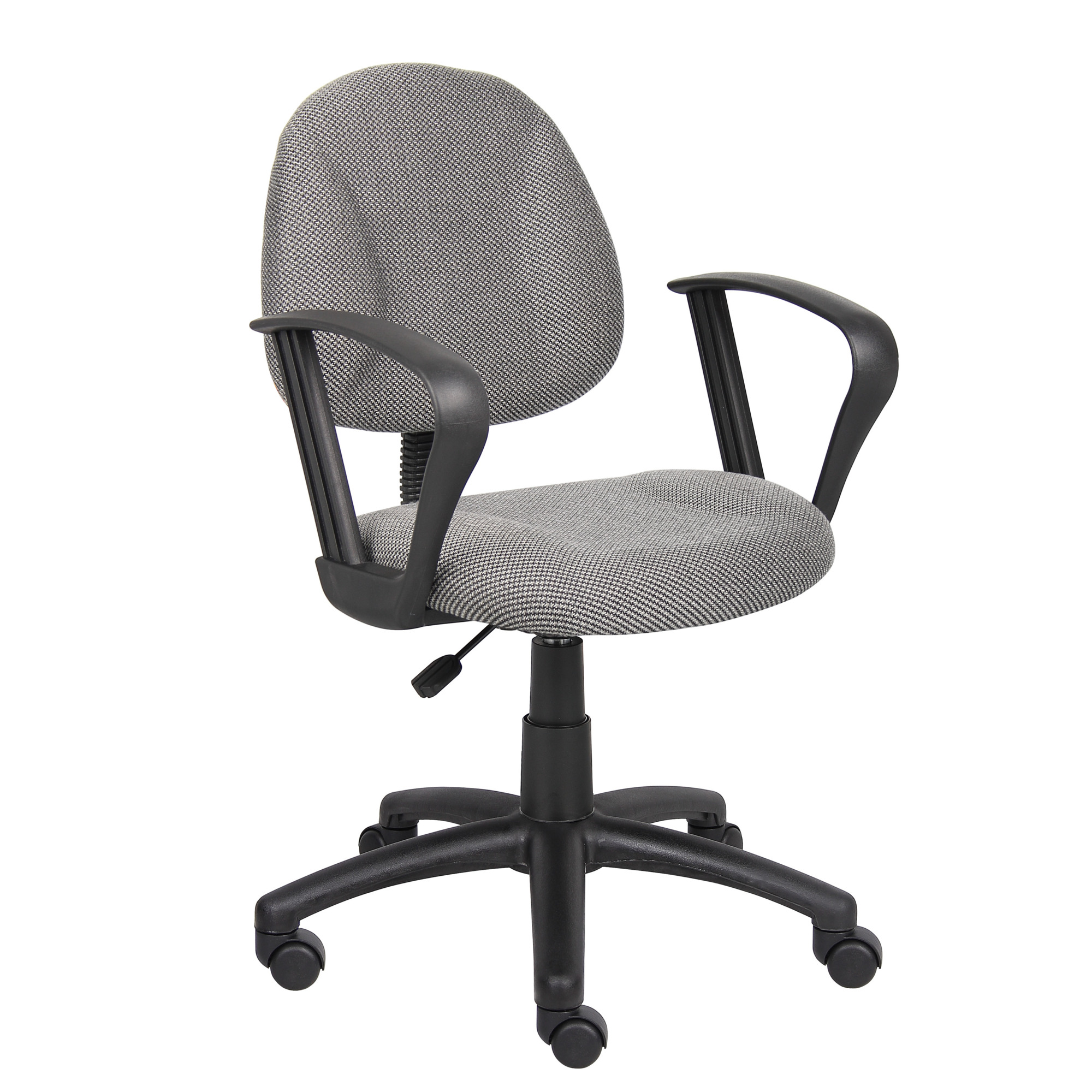 Norstar BOSS, Grey Deluxe Posture Chair W/ Loop Arms, Included (qty.) 1 Model# B317-GY