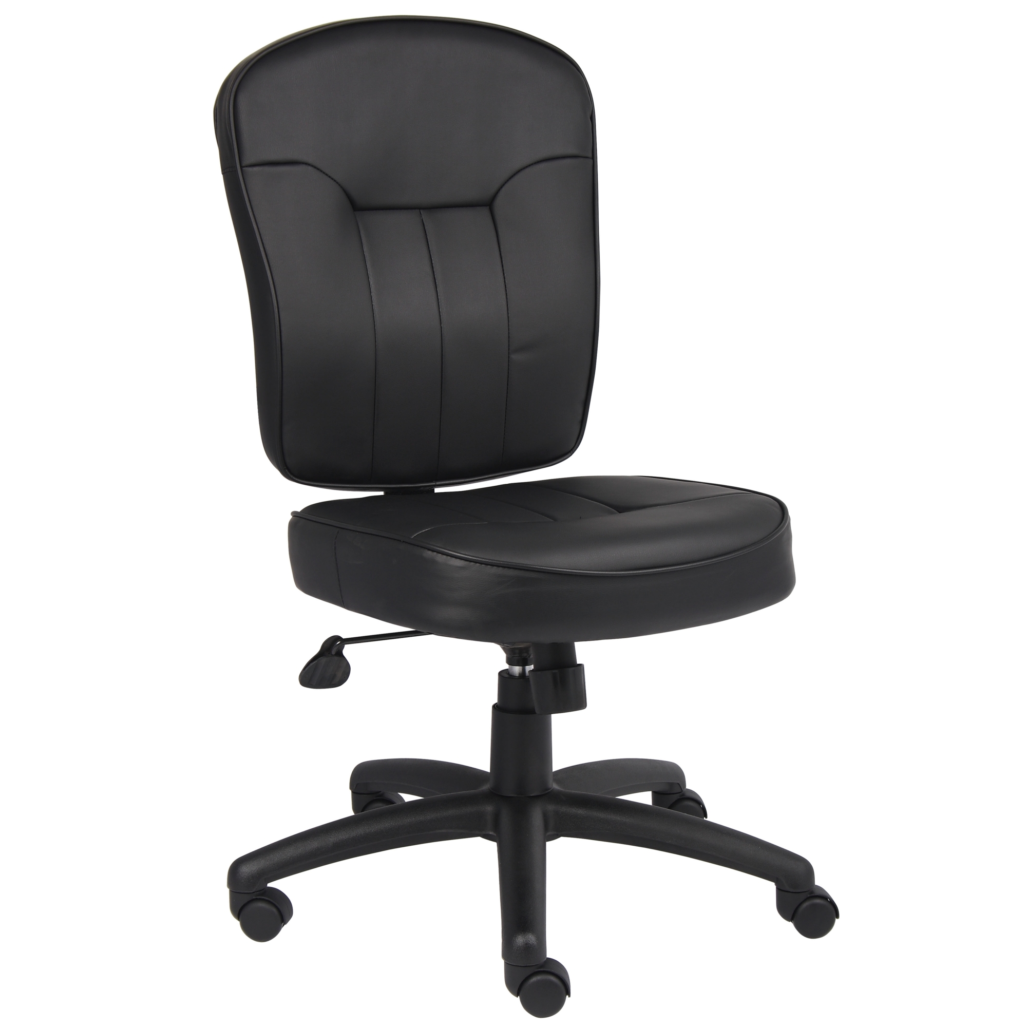 Norstar BOSS, Black Leather Task Chair, Included (qty.) 1 Model# B1560