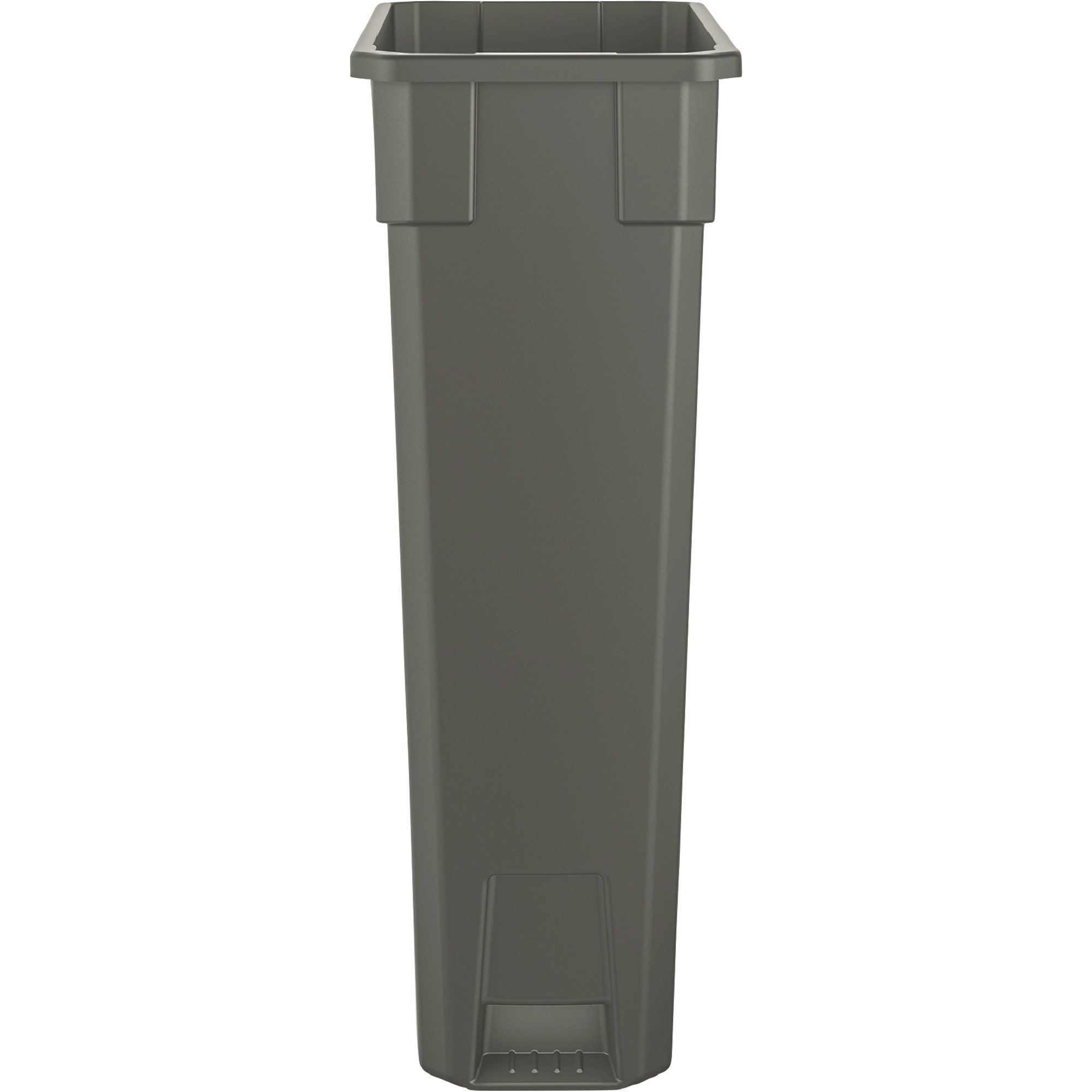 Suncast Slim 23-Gallon Trash Can — Gray, Model# TCN2030
