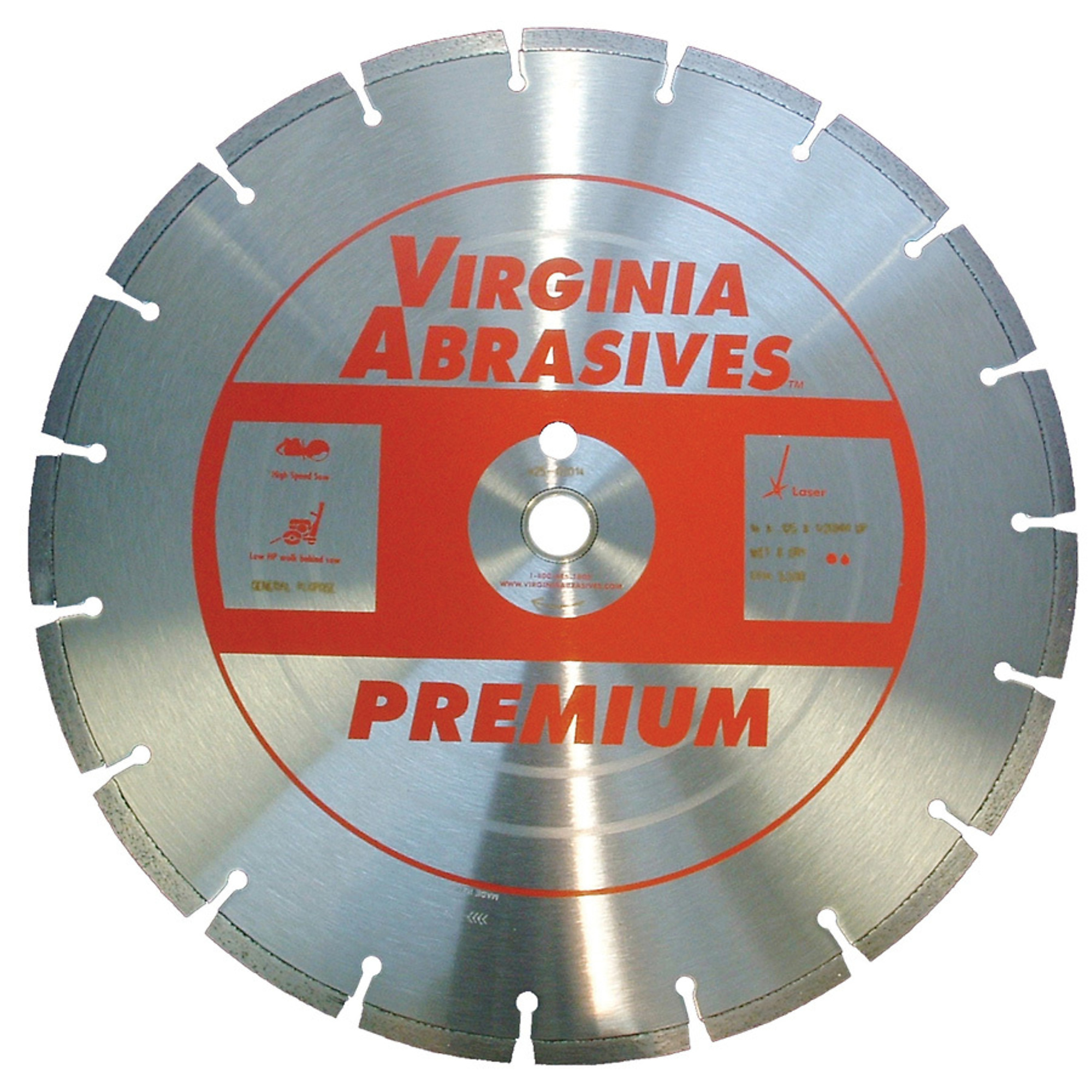 Virginia Abrasives, SAW BLADES, Included (qty.) 20 Model 42504171.VAB