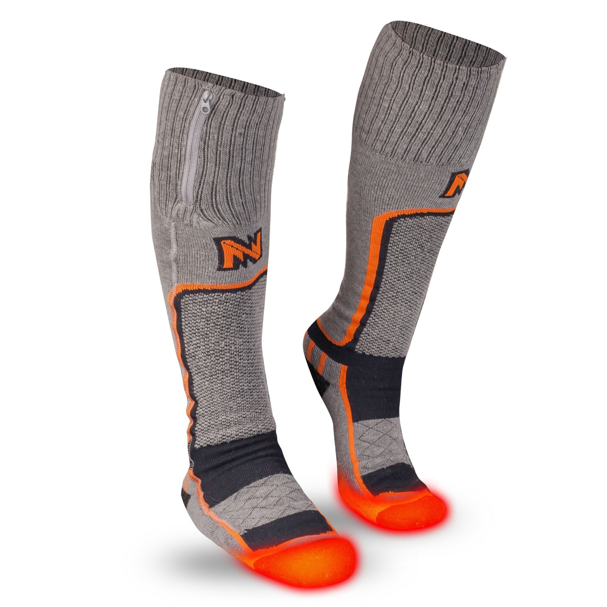 Fieldsheer, Unisex Pro Merino Heated Socks, Size M, Pairs (qty.) 1 Color Dark Gray, Model# MWUS22220323