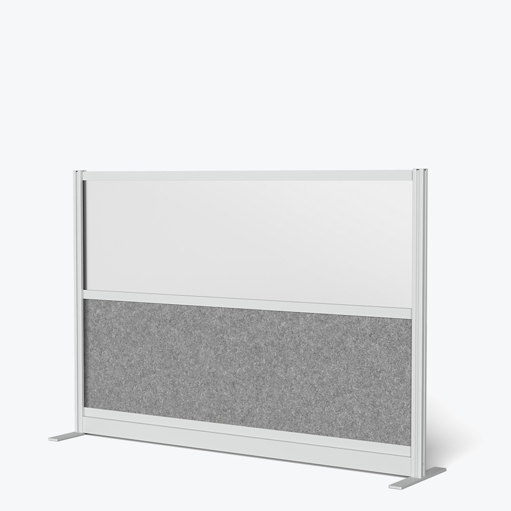 Luxor, Mod Wall Divider Sys Gry Frame70 x 48 Starter Wall, Material Polypropylene/PET polyester fabric, Height 70 in, Width 48 in, Model# MW-7048-FWCGWG