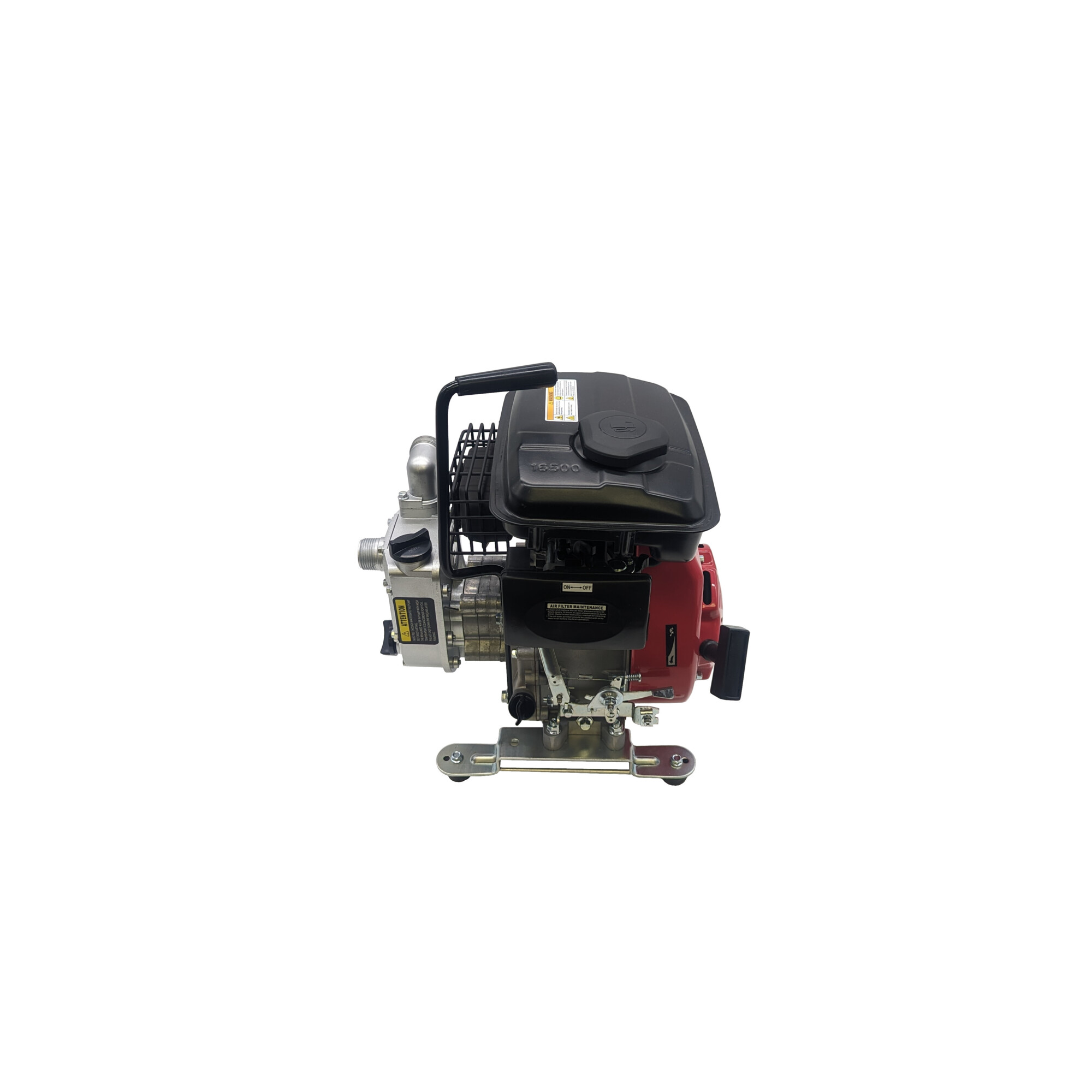 Pacer Pumps, Pacer 1in. Metal, Clear Water Transfer Pump 18 GPM, Max. Flow Rate 1080 GPH, Horsepower 2.5 HP, Port Size 1.5 in, Model# MWP-1