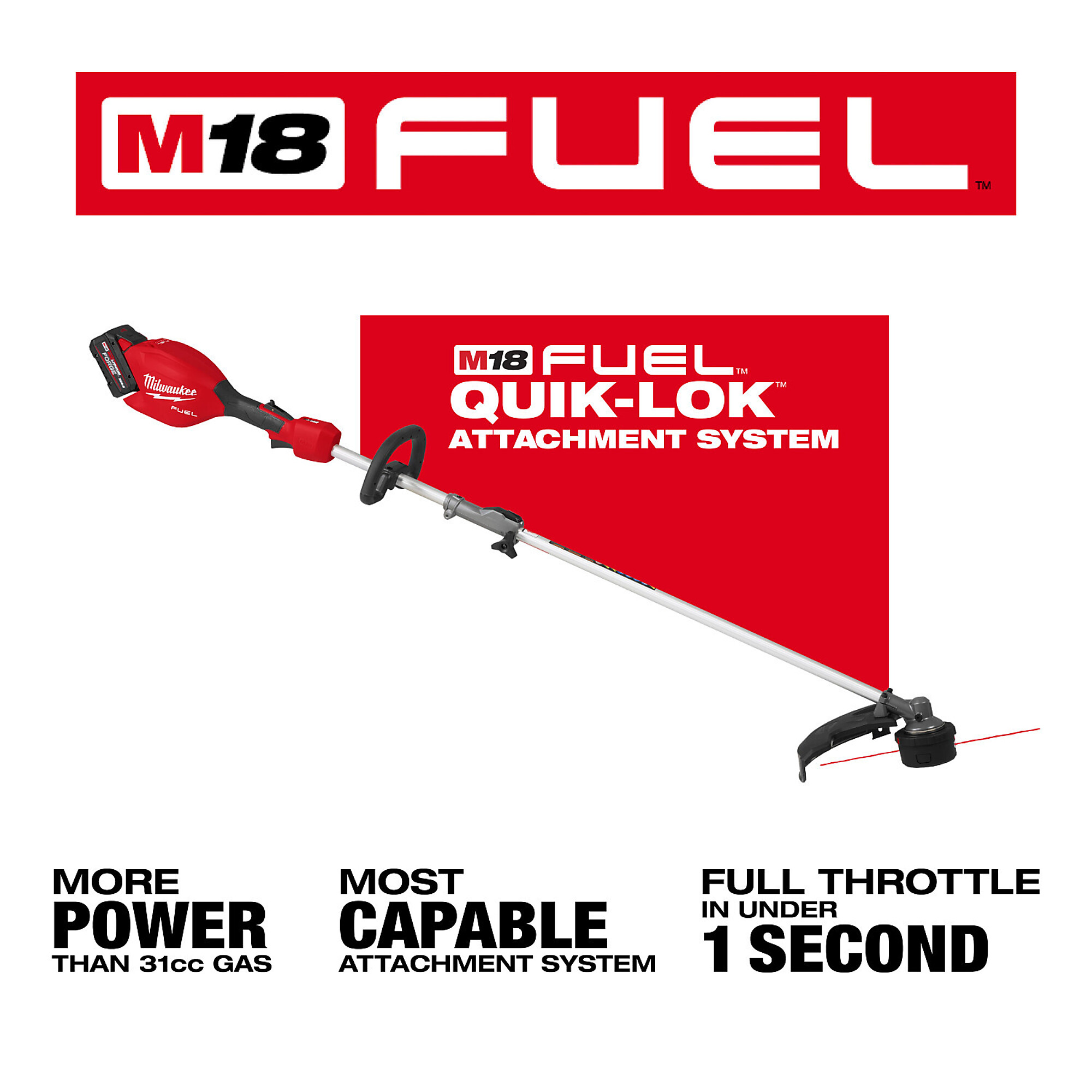 Milwaukee M18 FUEL™, M18 FUEL String Trimmer/Blower Combo Kit, Model
