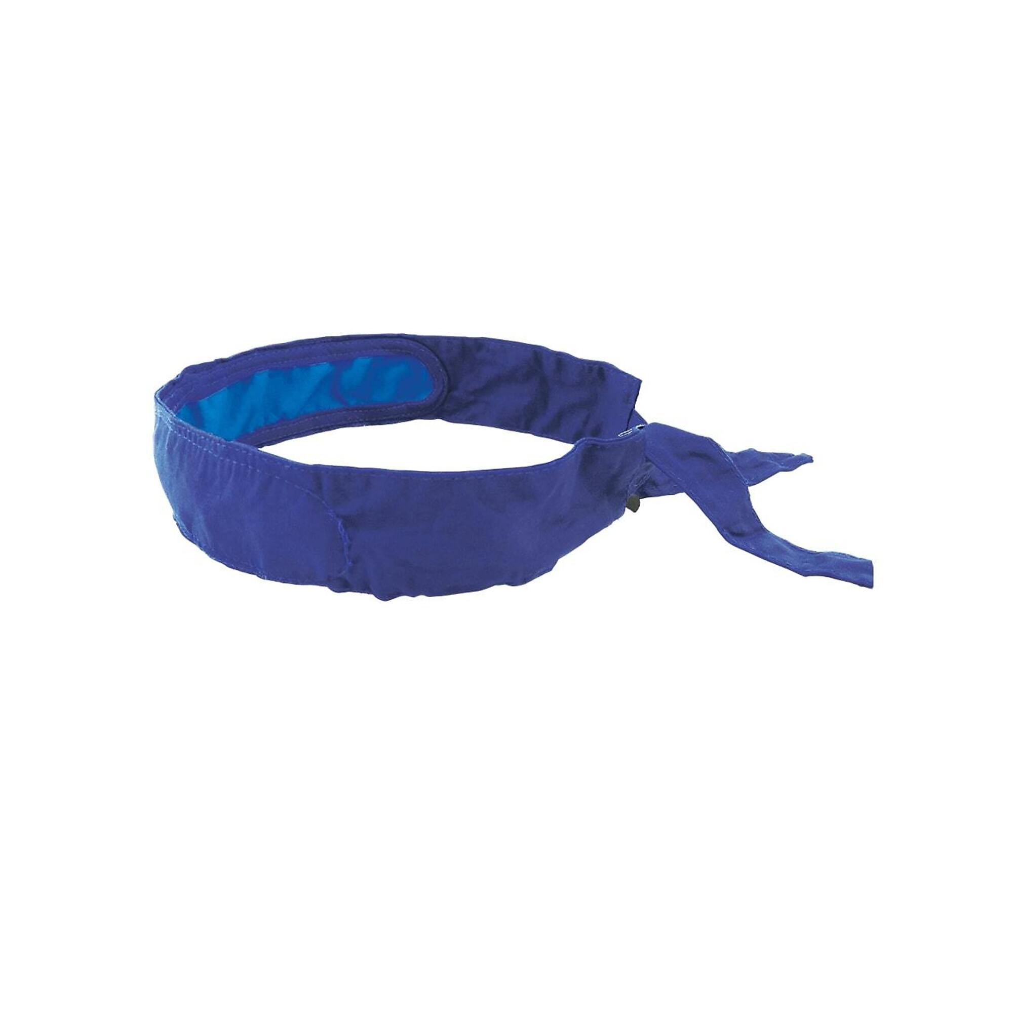 Bullhead Safety, Blue Cooling Headband/Bandana - 10 Each, Model# GLO-HB3