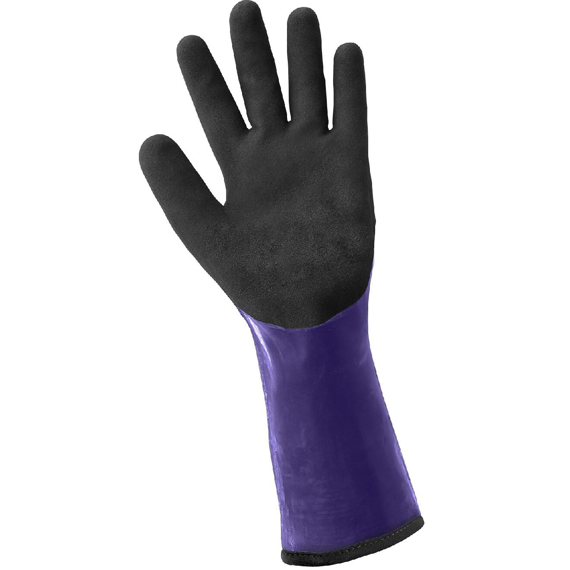 FrogWear, 18ga UHMWPE/rPET, Dbl Nitrle Coated, A4 Gloves - 12