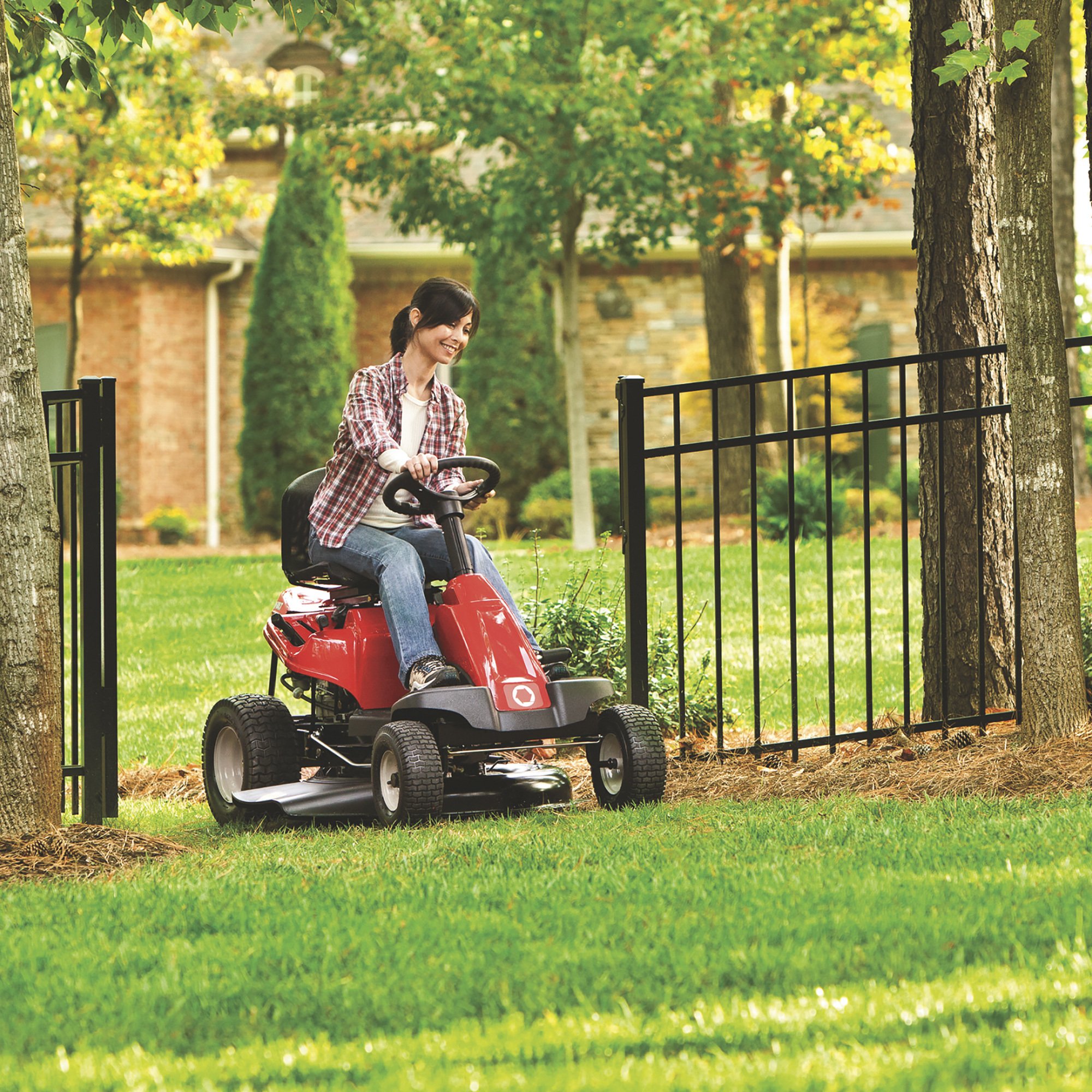 Troy bilt neighborhood riding lawn online mower