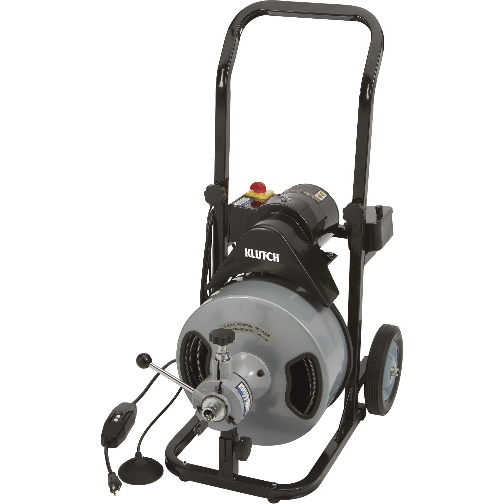 Klutch 60ft. Electric Drain Cleaner | Northern Tool