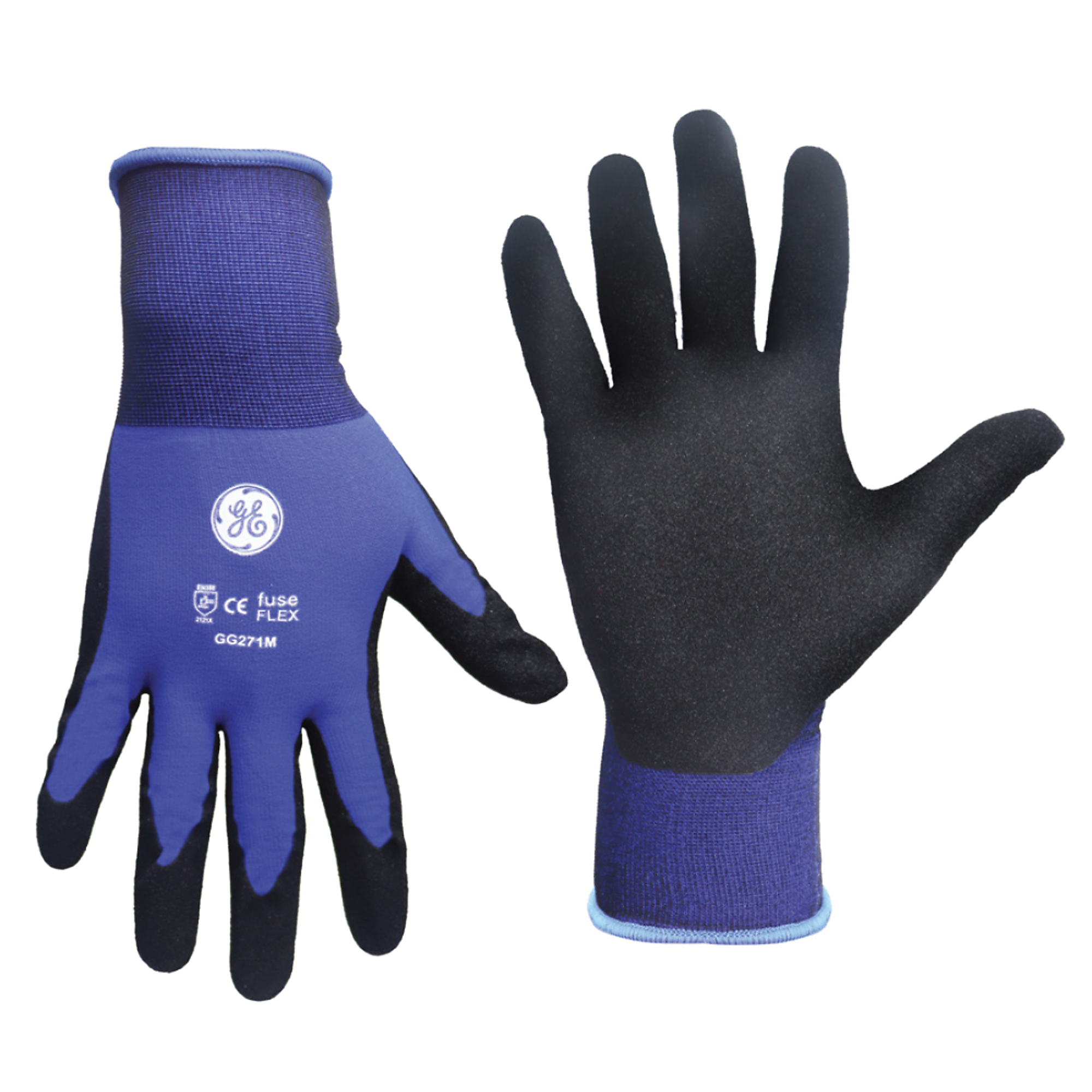 General Electric 22 GA SANDY NITRILLE DIPPED GLOVE M