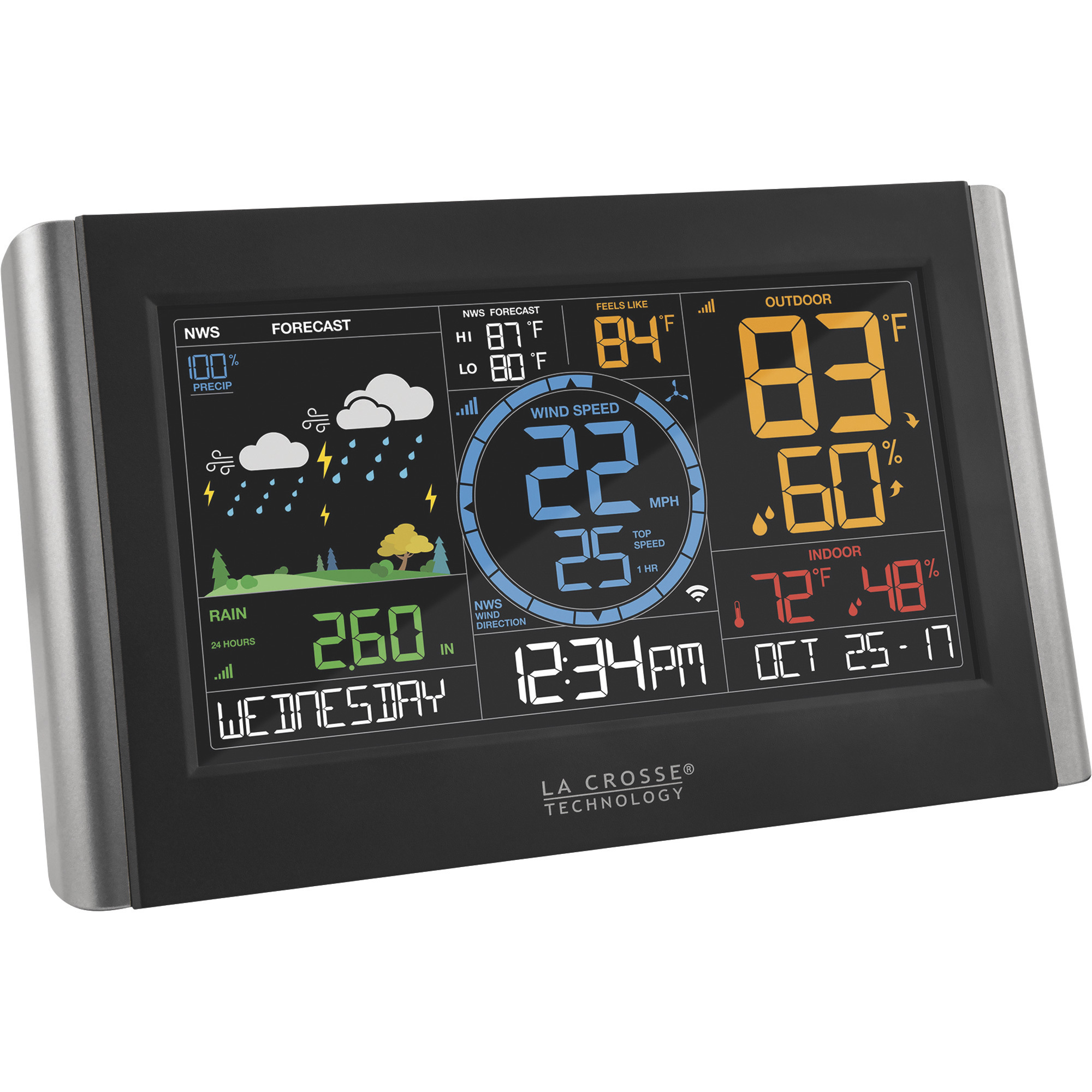 La Crosse Technology Professional Remote Monitoring Weather Station ...