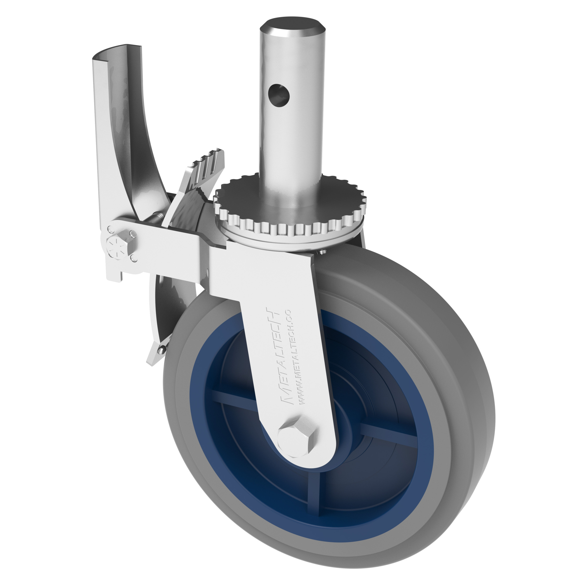 Metaltech, 8in.NON-MARKING CASTER, Model# M-MBC8IN