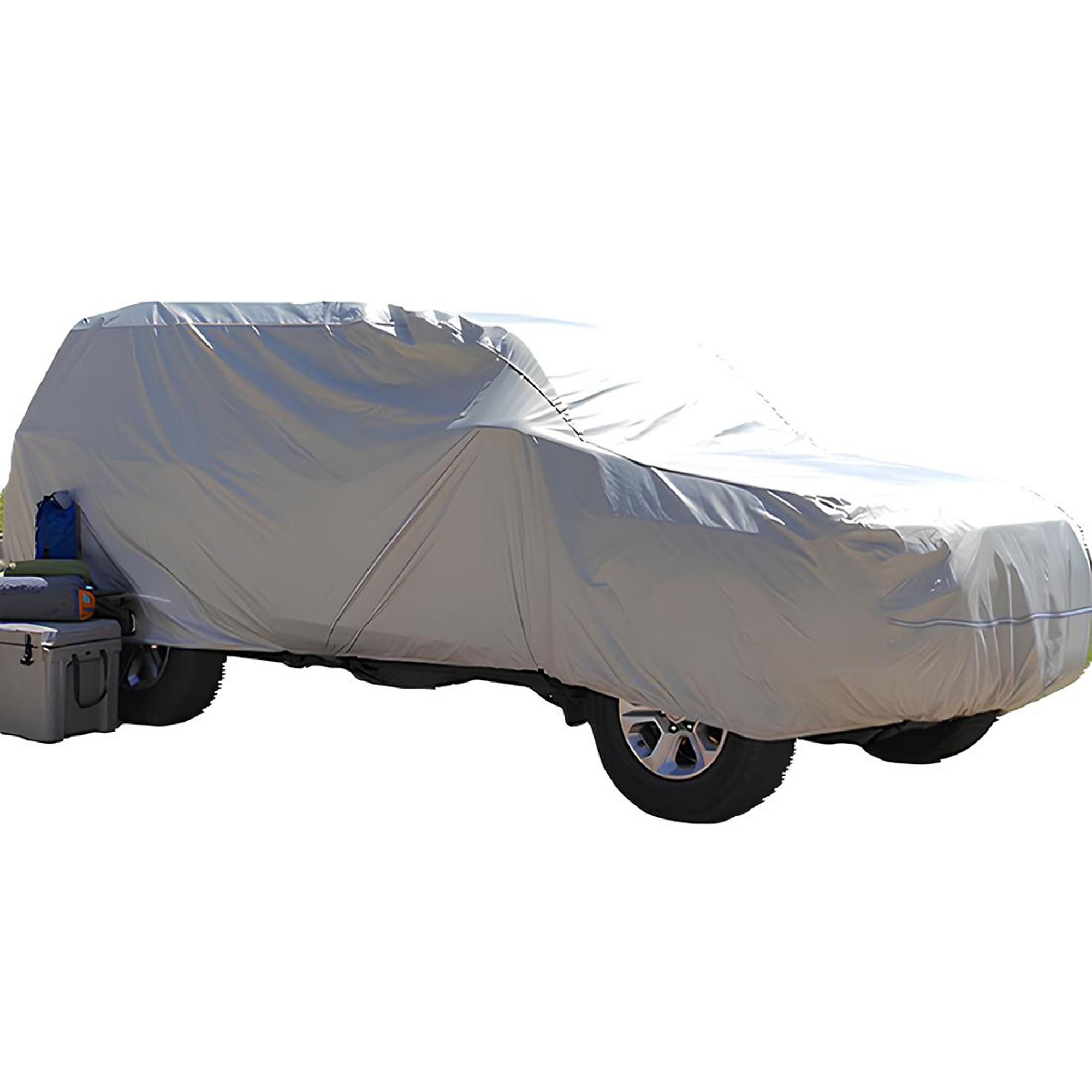 Eevelle Tour Auto/SUV Cover, Gray, 14.4ft. x 6.08ft. x 4.75ft., Model# TRSU1314-GRY