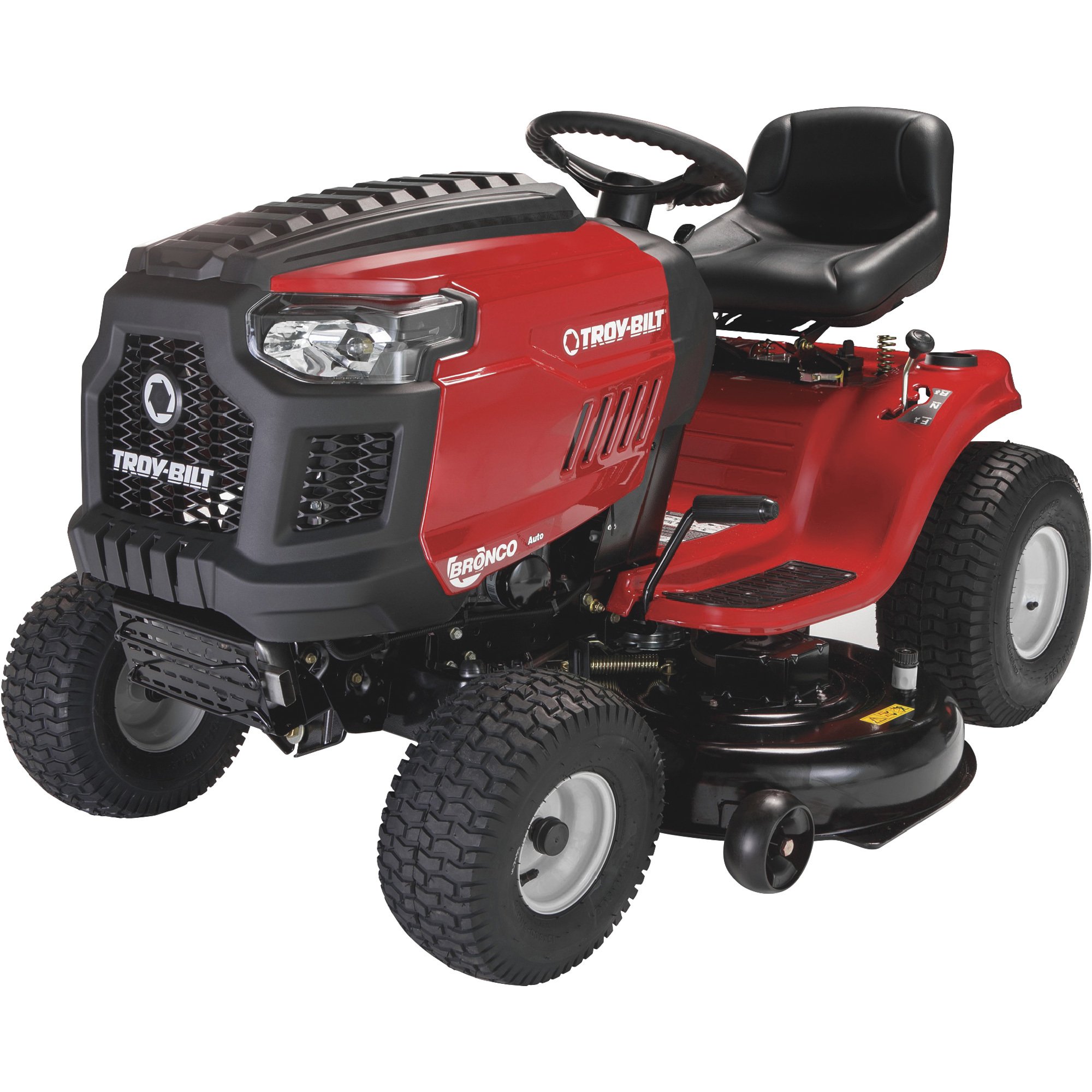 troy bilt automatic riding mower