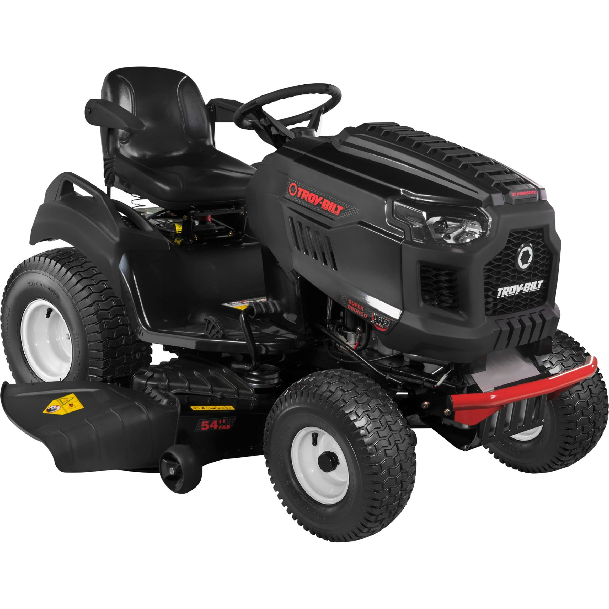 Troy Bilt Xp Super Bronco Riding Lawn Mower — 725cc Kohler 7000 Series Engine 54in Deck Model 0200