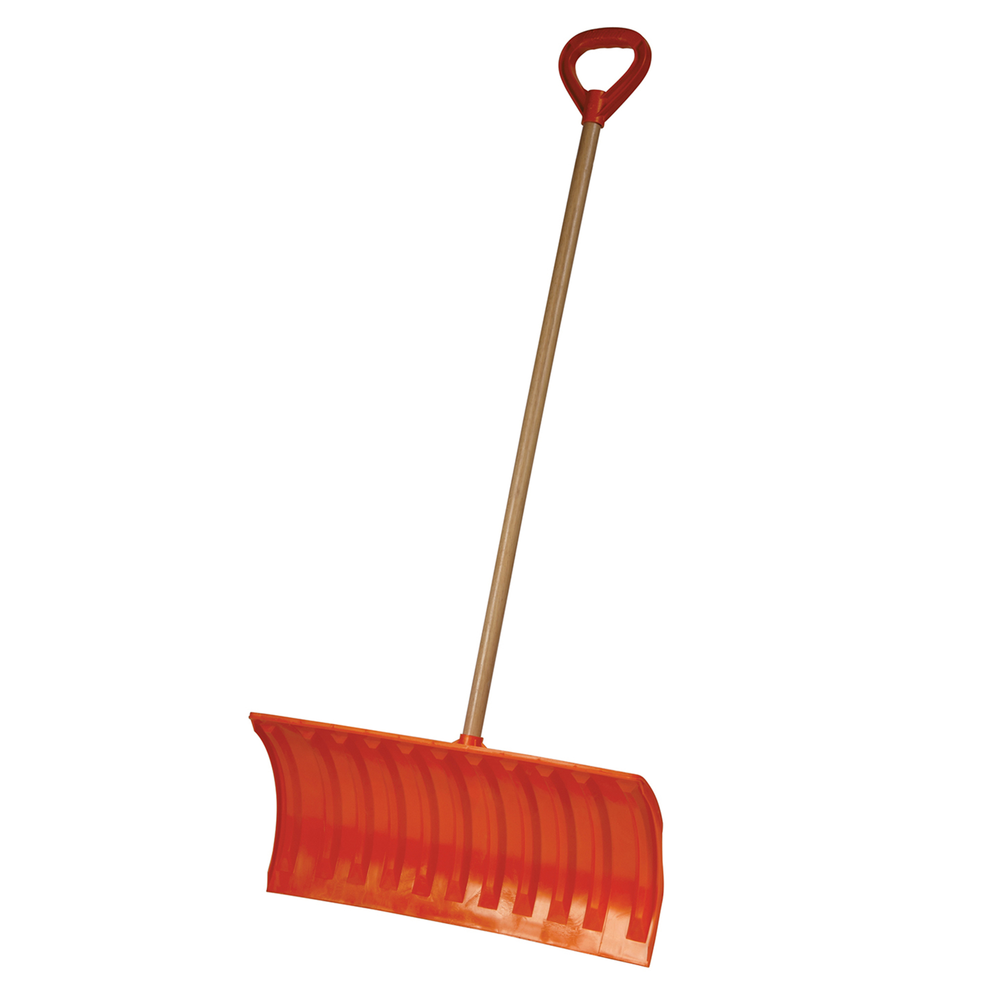 Emsco BigFoot, 25in. Poly Pusher Snow Shovel w/Wood Handle, Width 25 in, Model# 2953