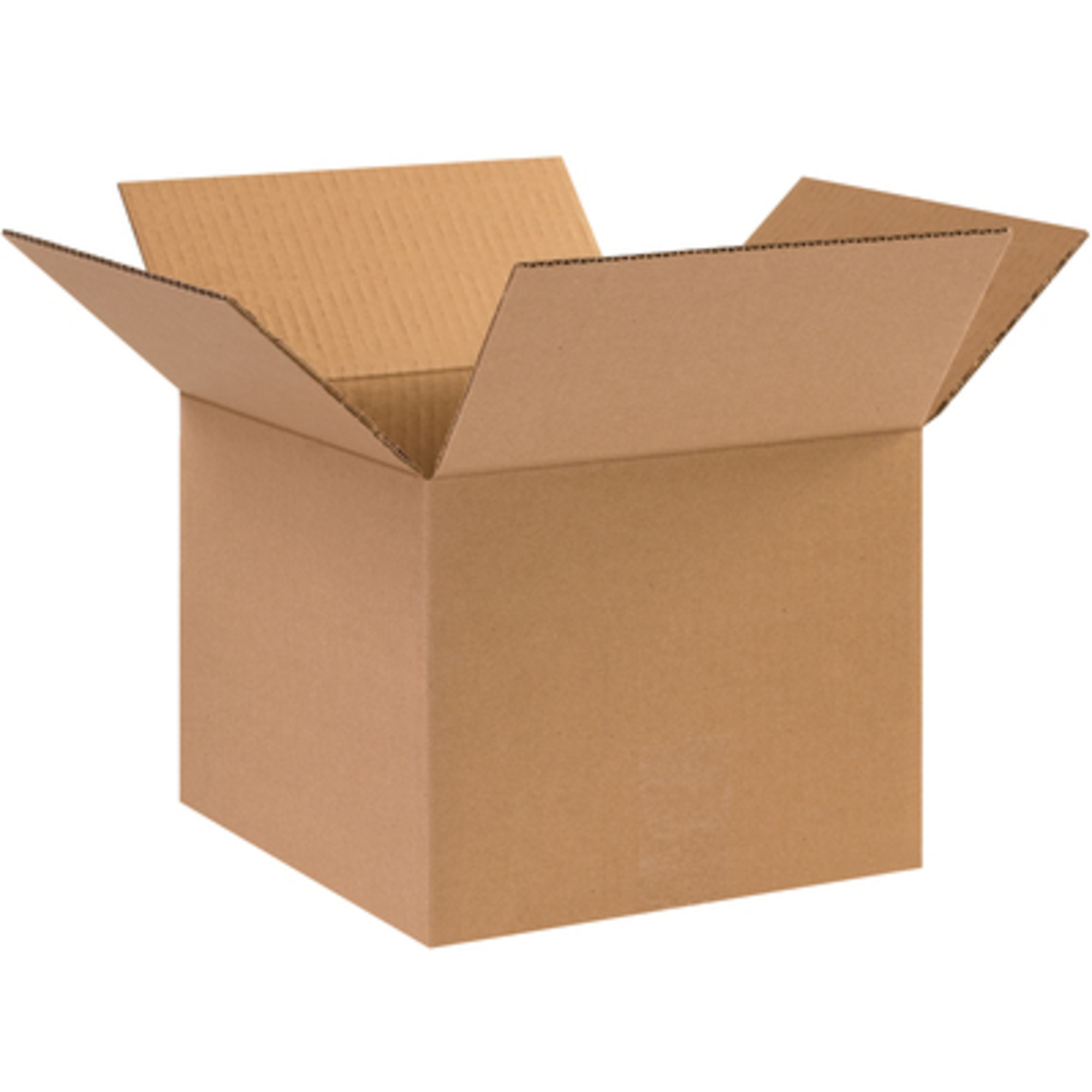 10 x 10 x 8in. Corrugated Boxes 25/CS, Model# 10108