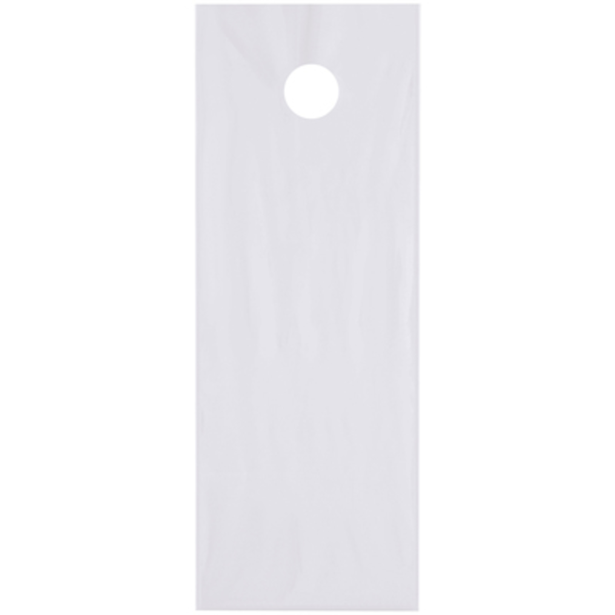 Stock Packaging Doorknob Poly Bags — 7.5in. x 25in., 1.5 Mil, 1000 Pcs, Model# PBDK0725