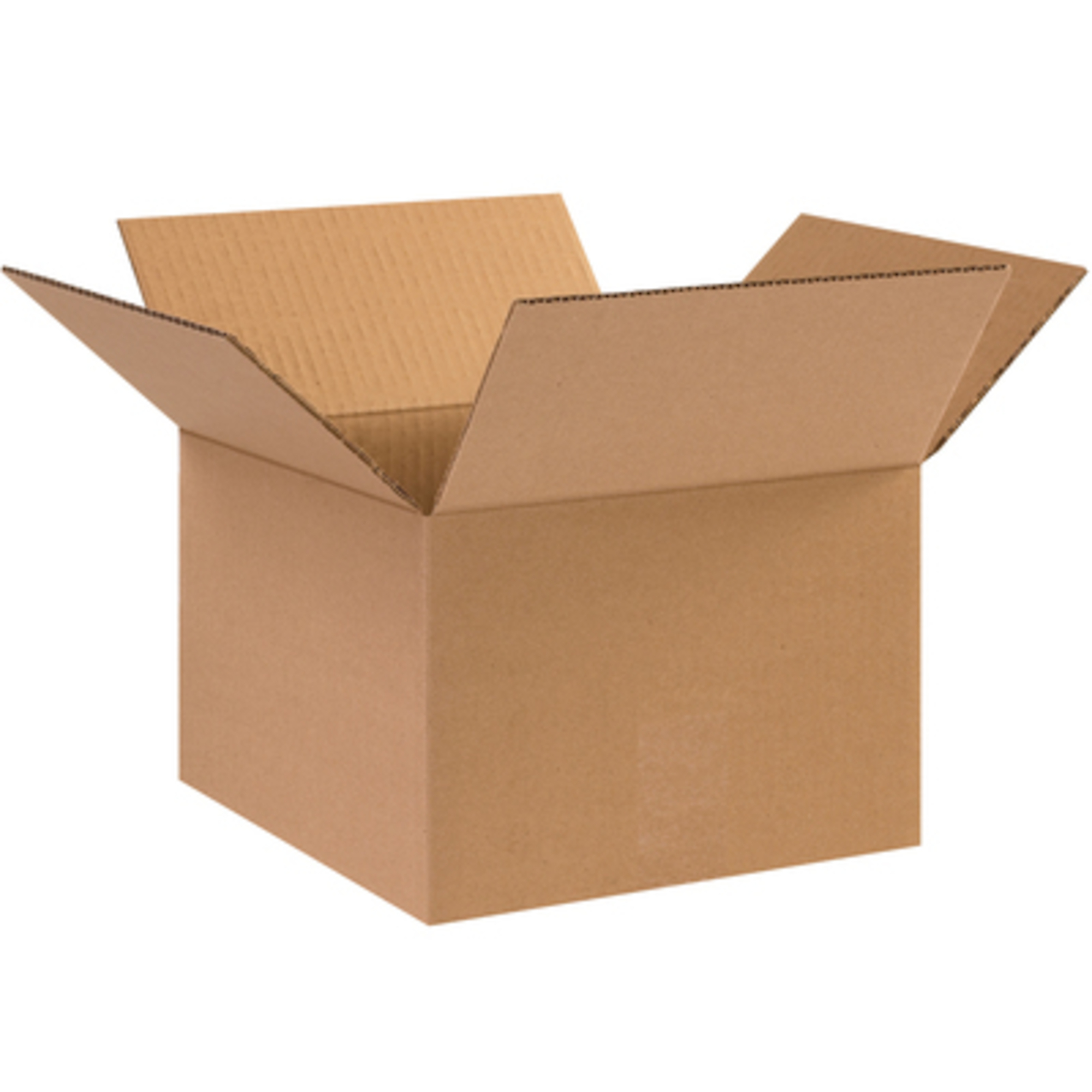 10 x 10 x 7in. Corrugated Boxes 25/CS, Model# 10107