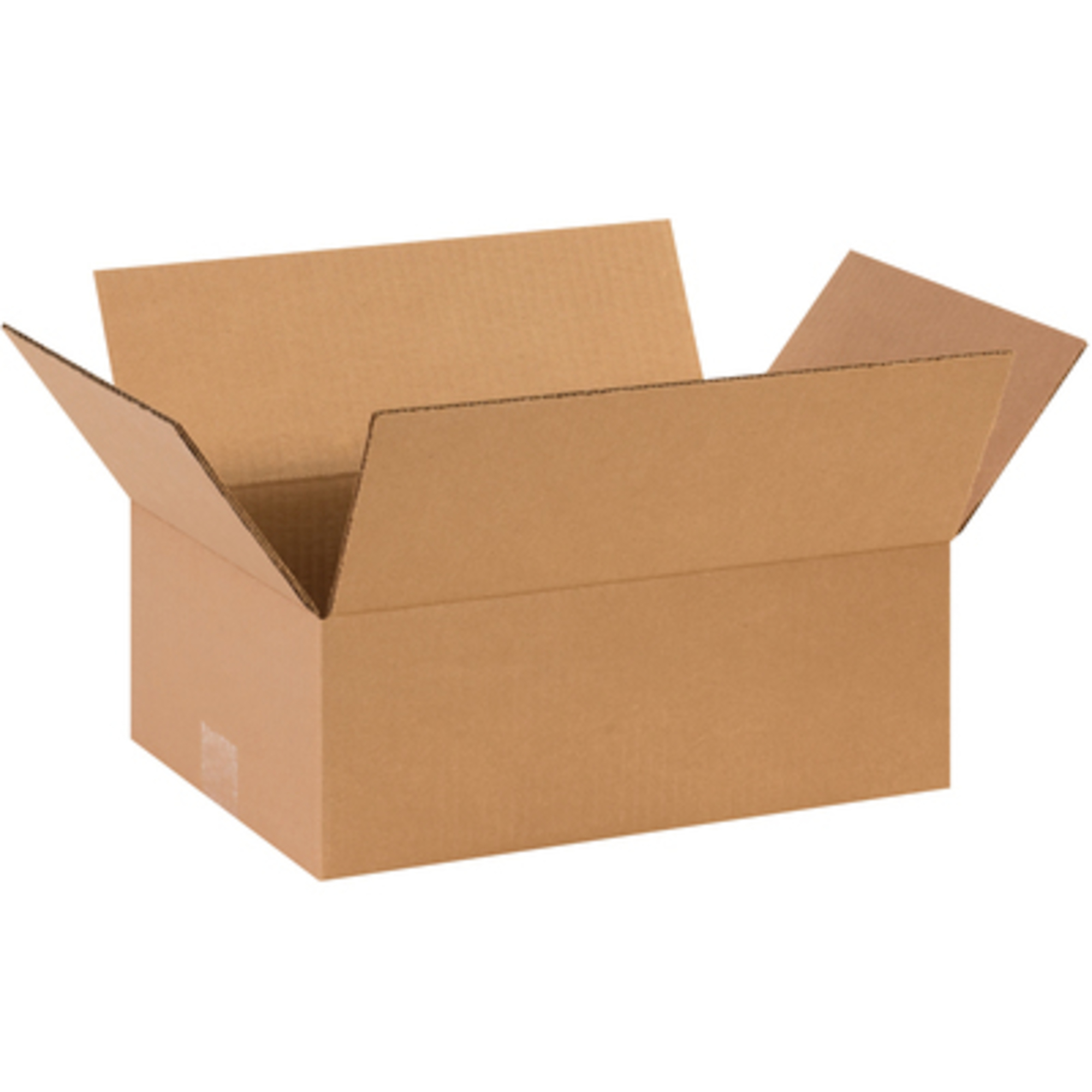 14 x 10 x 5in. Flat Corrugated Boxes 25/CS, Model# 14105