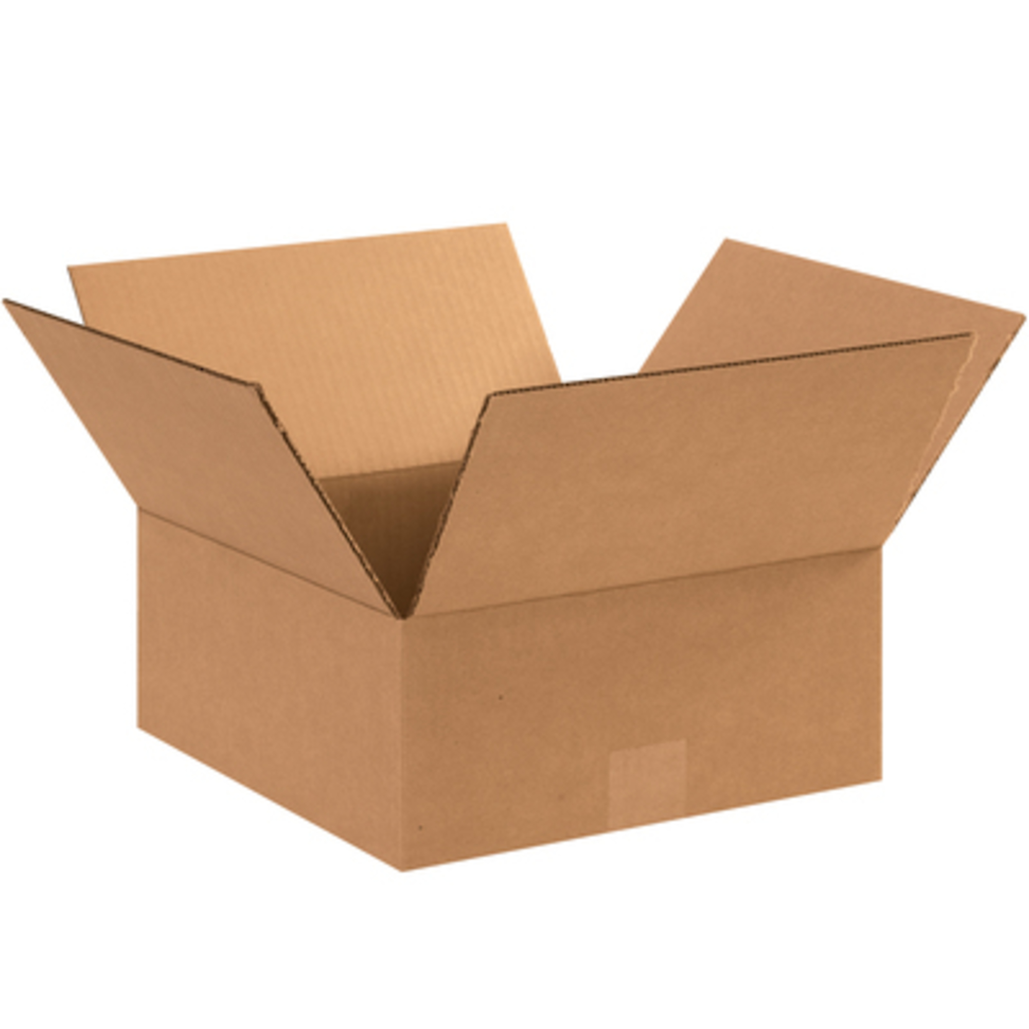 12 x 12 x 5in. Flat Corrugated Boxes 25/CS, Model# 12125