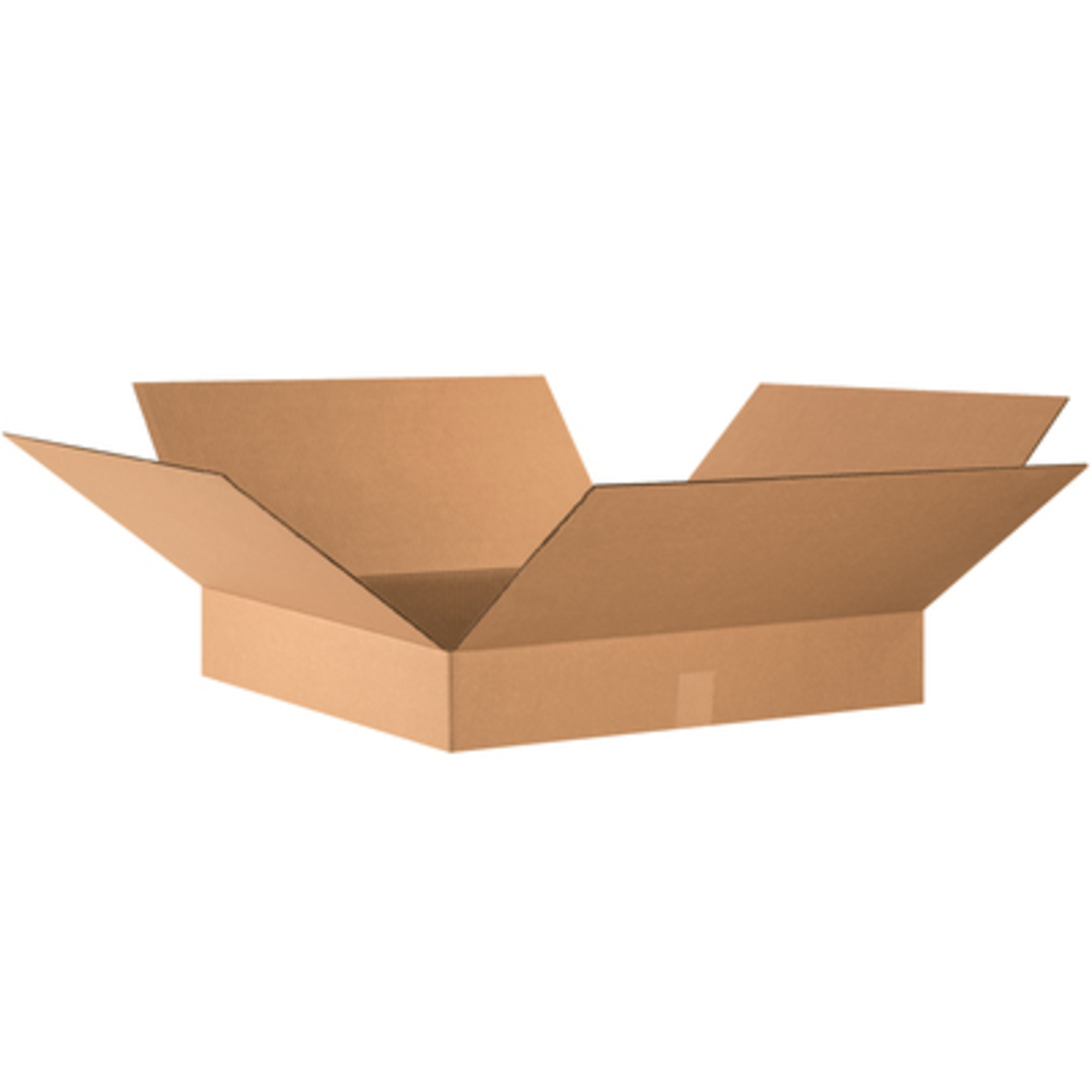 24 x 24 x 4in. Flat Corrugated Boxes 10/CS, Model# 24244