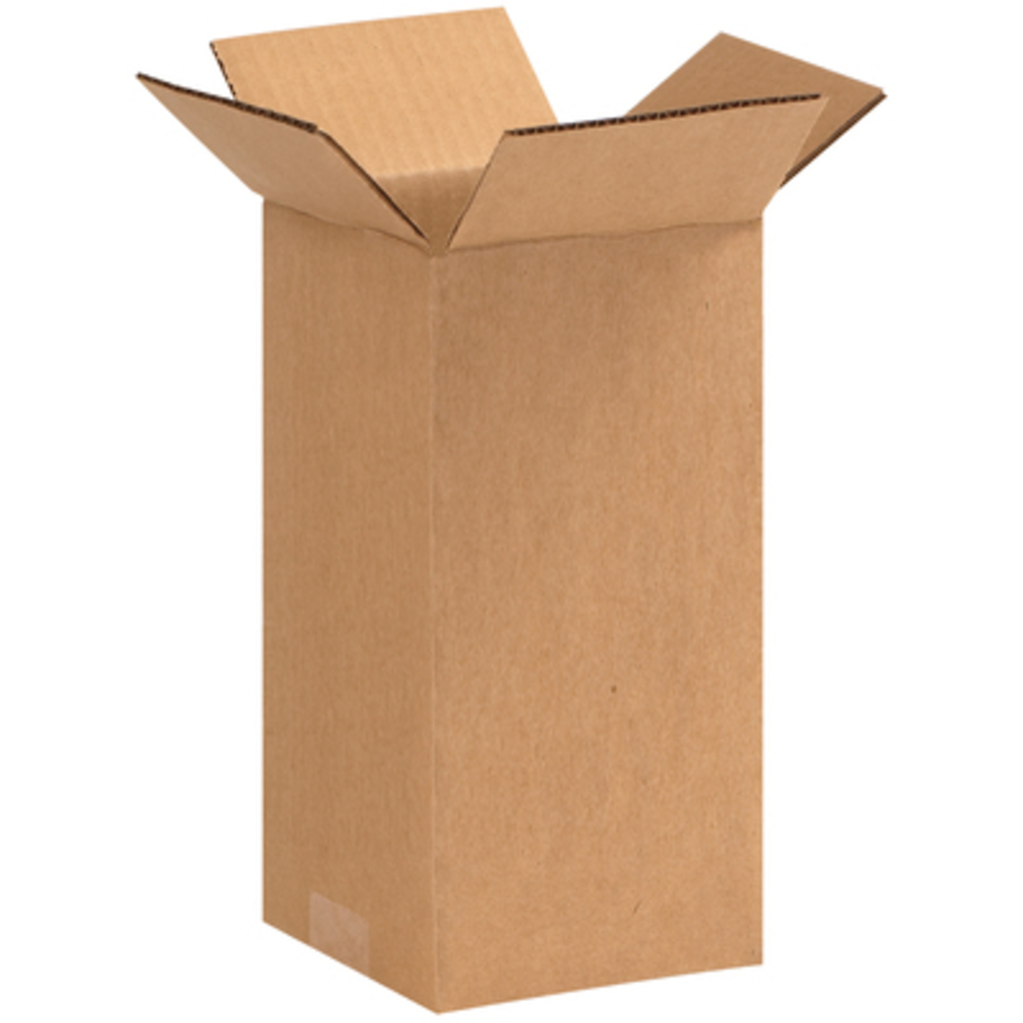 5 x 5 x 10in. Tall Corrugated Boxes 25/CS, Model# 5510