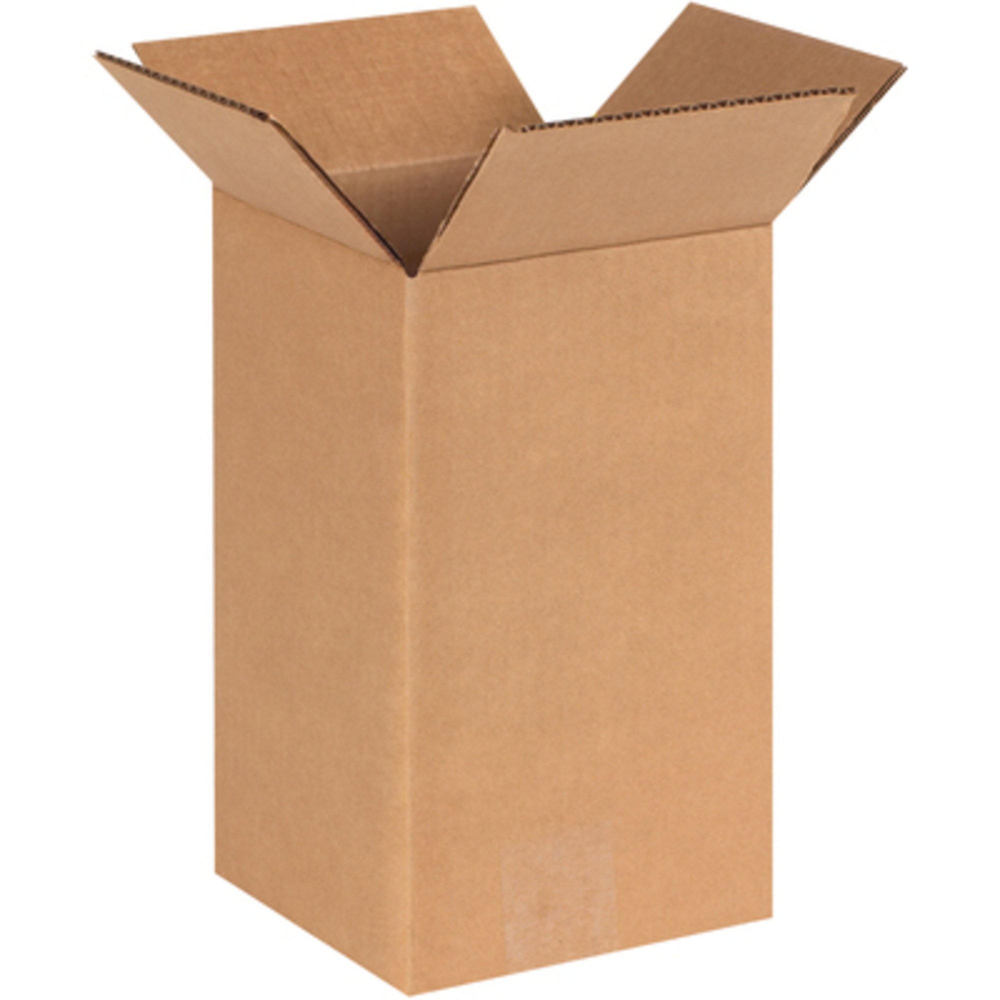 Stock Packaging Corrugated Boxes — 6in. x 6in. x 10in., 25 Pcs, Model# 6610