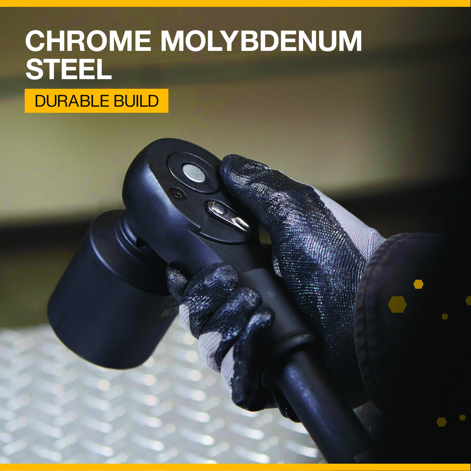 Klutch Jumbo Ratchet and Impact Socket Set, 21Pcs., 3/4in. Drive, Deep