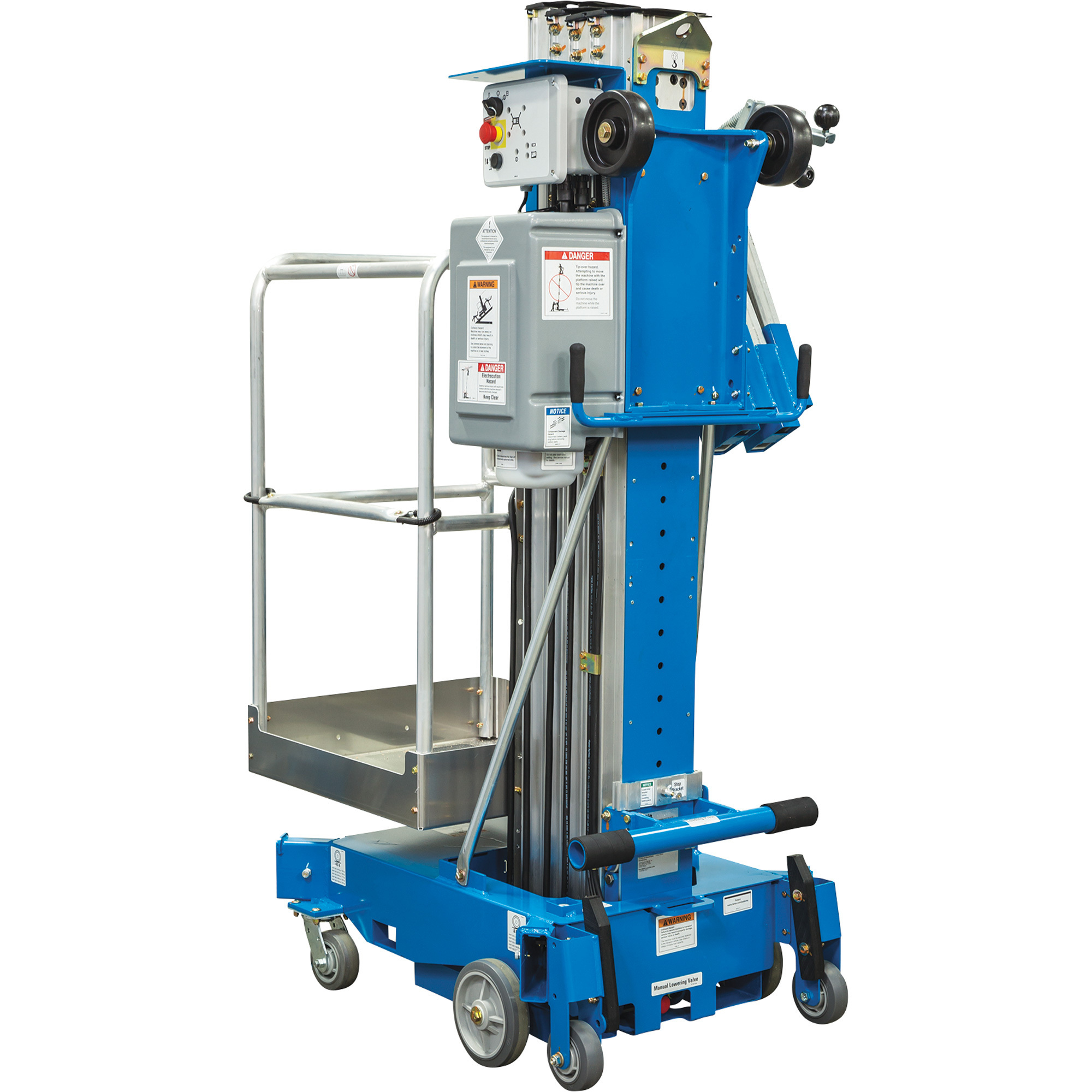 Genie Super Series AC Powered Aerial Work Platform, 40ft.3in. Lift, 300-Lb. Capacity, Model# AWP-40 AC