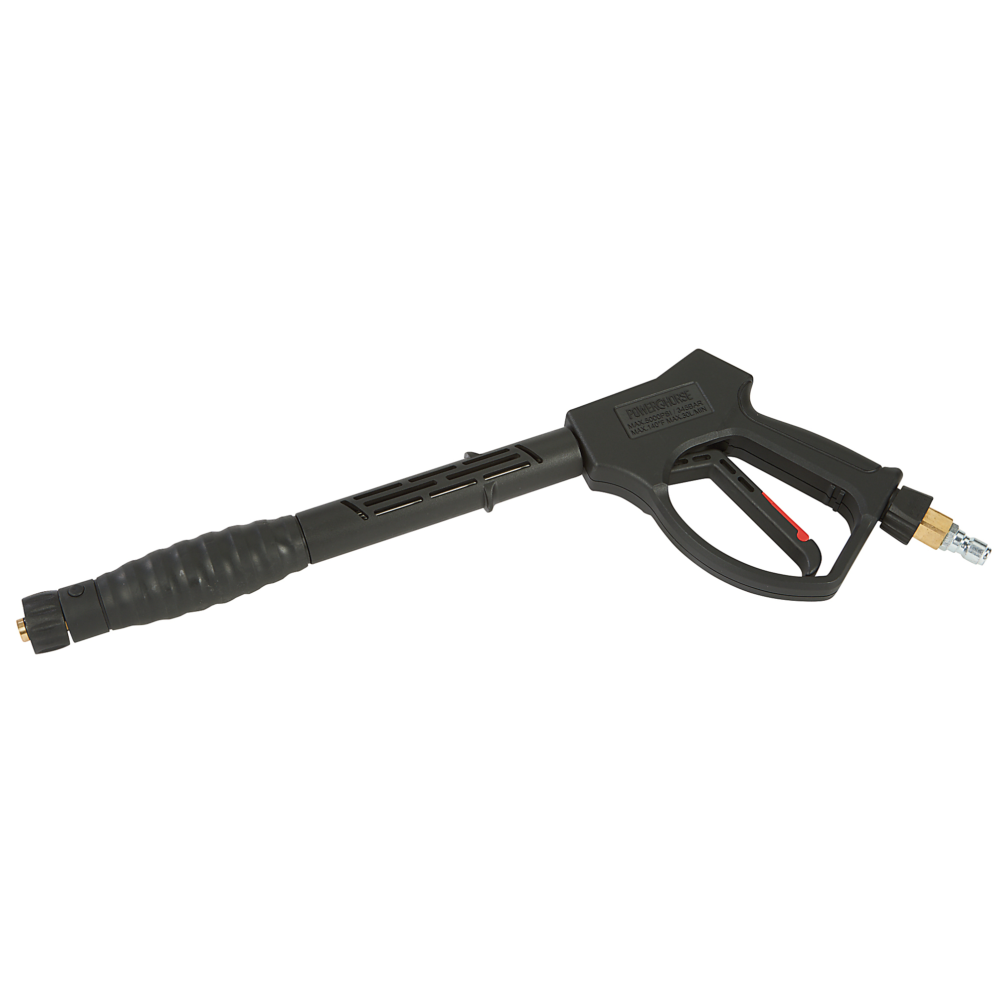 Powerhorse Pressure Washer Long Spray Gun, 5000 PSI, 8 GPM, M22 x 1.5 Swivel Inlet