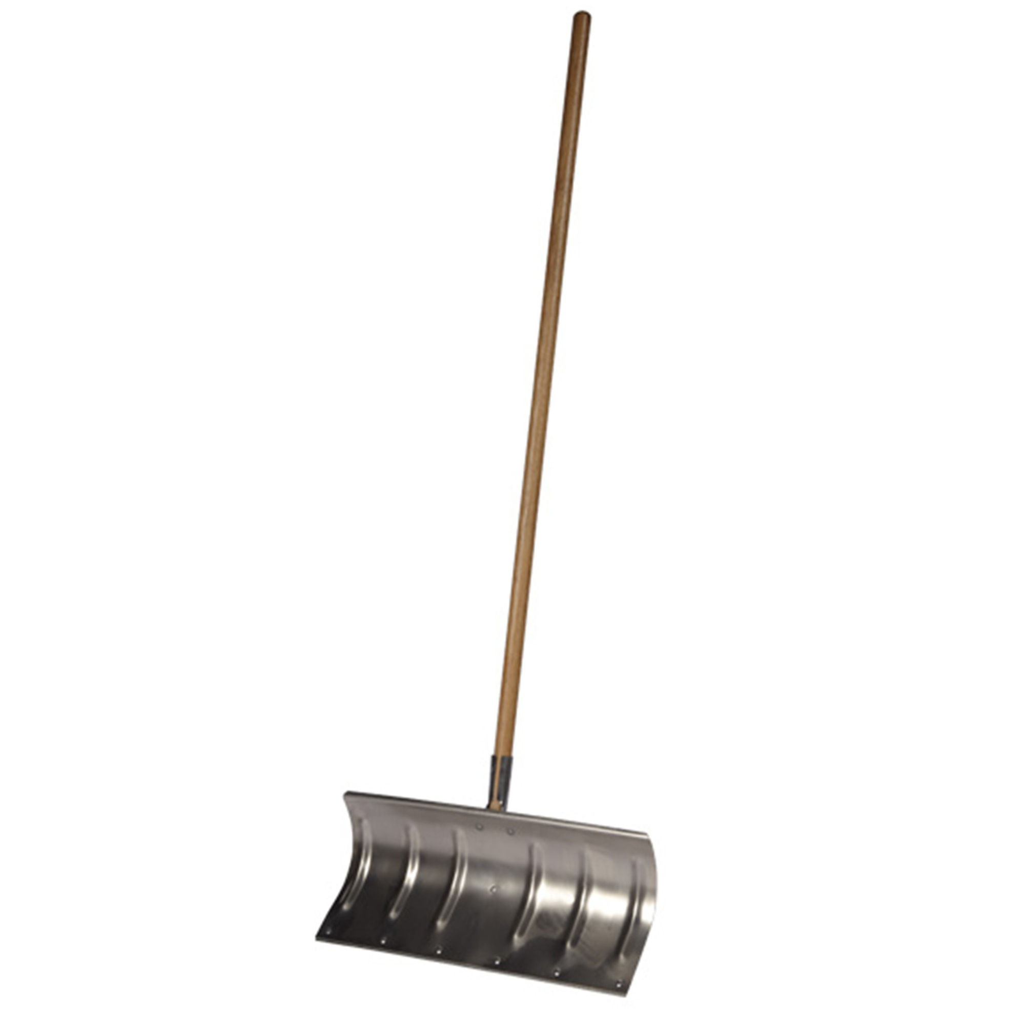 Emsco BigFoot, Aluminum Pusher Snow Shovel-20in. Blade-Wood Handle, Width 20 in, Model# 1216-1