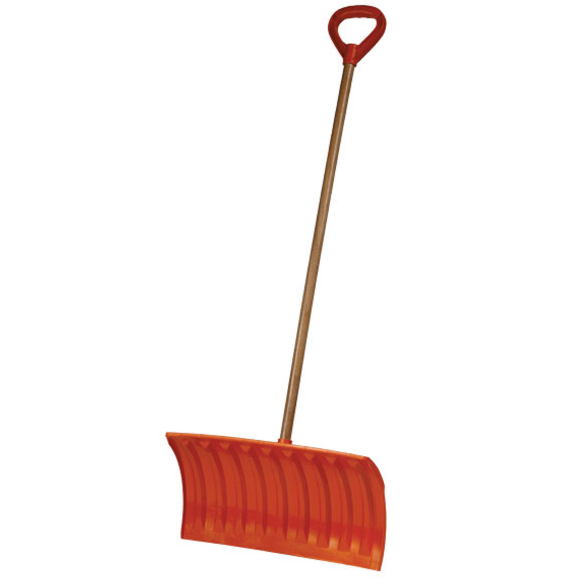 Emsco BigFoot, 21in. Poly Pusher Snow Shovel - Wooden Handle, Width 21 in, Model# 1201-1
