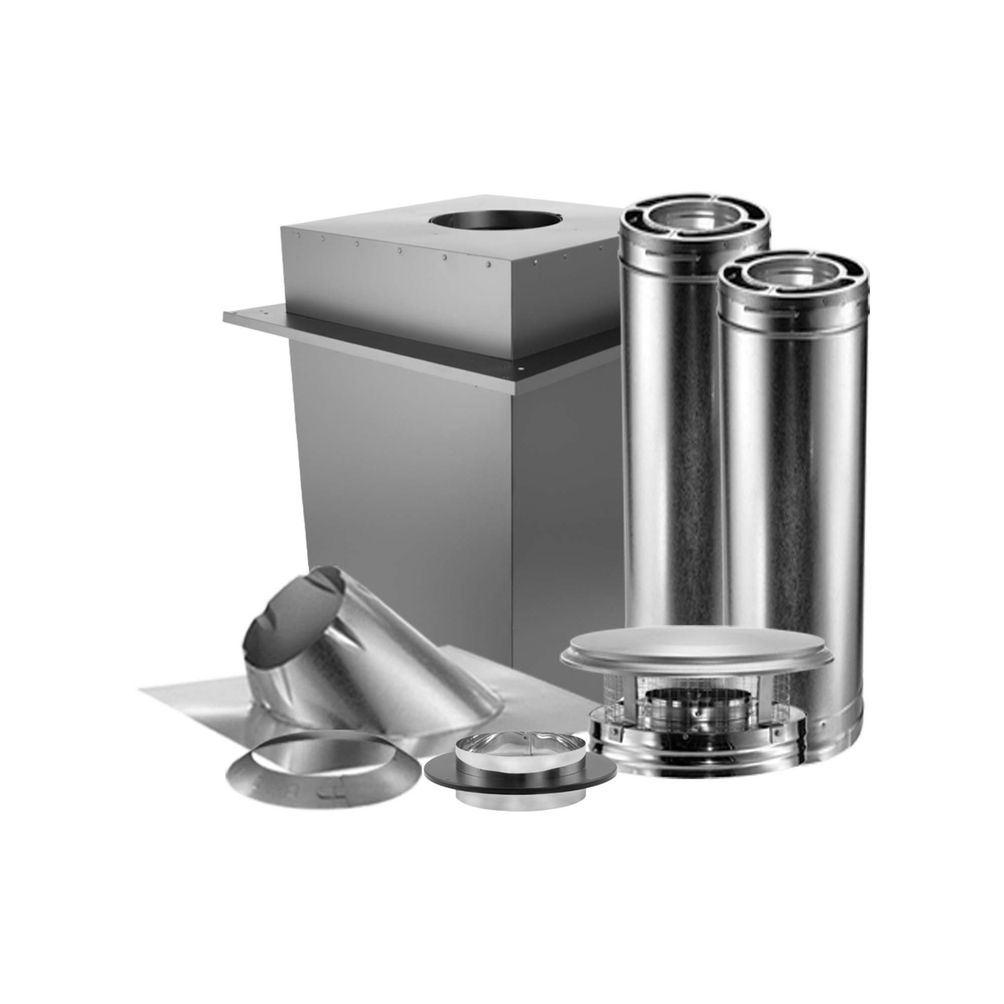 DuraVent, 6in. Diameter Mobile Home Kit, Included (qty.) 1 Material Galvanized Steel, Model# 6DP-KMFG