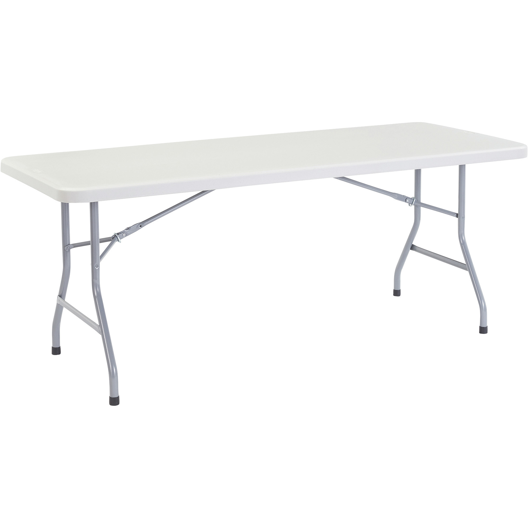 National Public Seating Plastic Folding Table, 30in.W x 72in.L, Model# BT3072