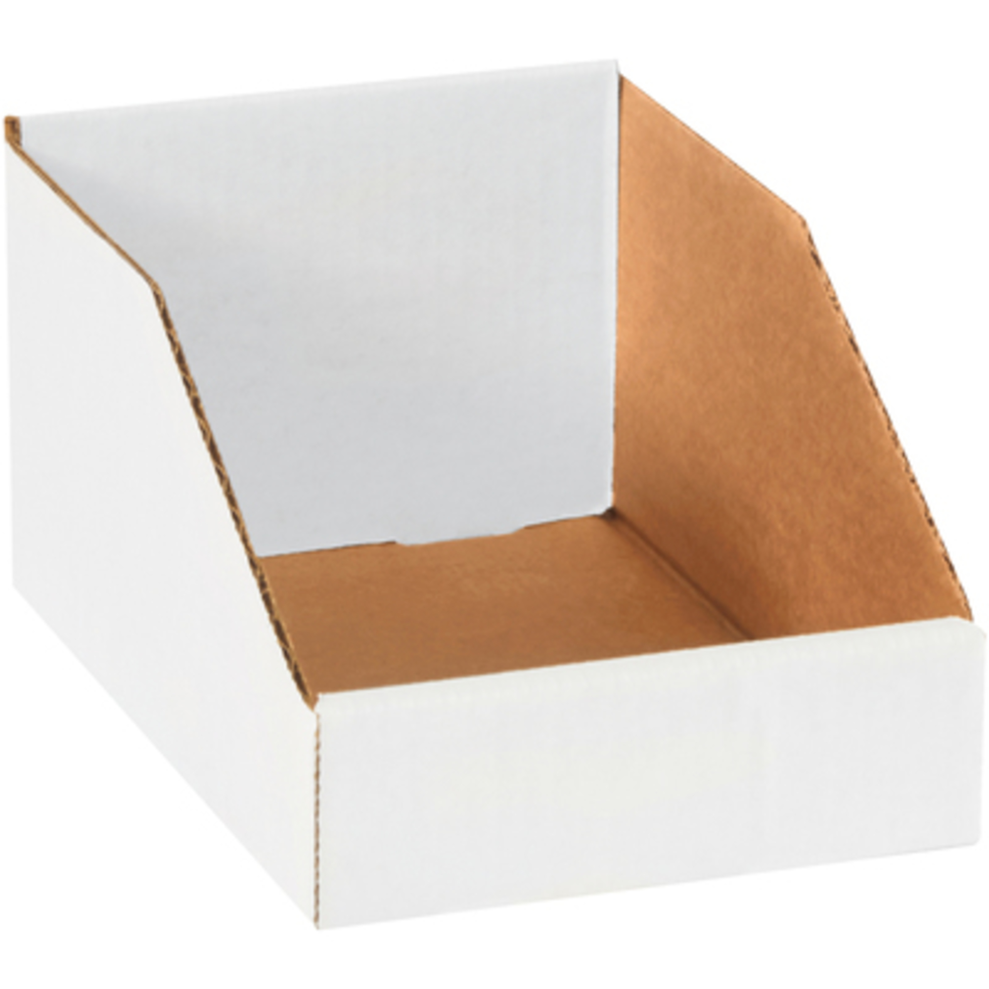 6 x 9 x 4 1/2in. White Bin Boxes 25/CS, Height 4.5 in, Width 6 in, Bins Included (qty.) 25 Model# BINBIN69