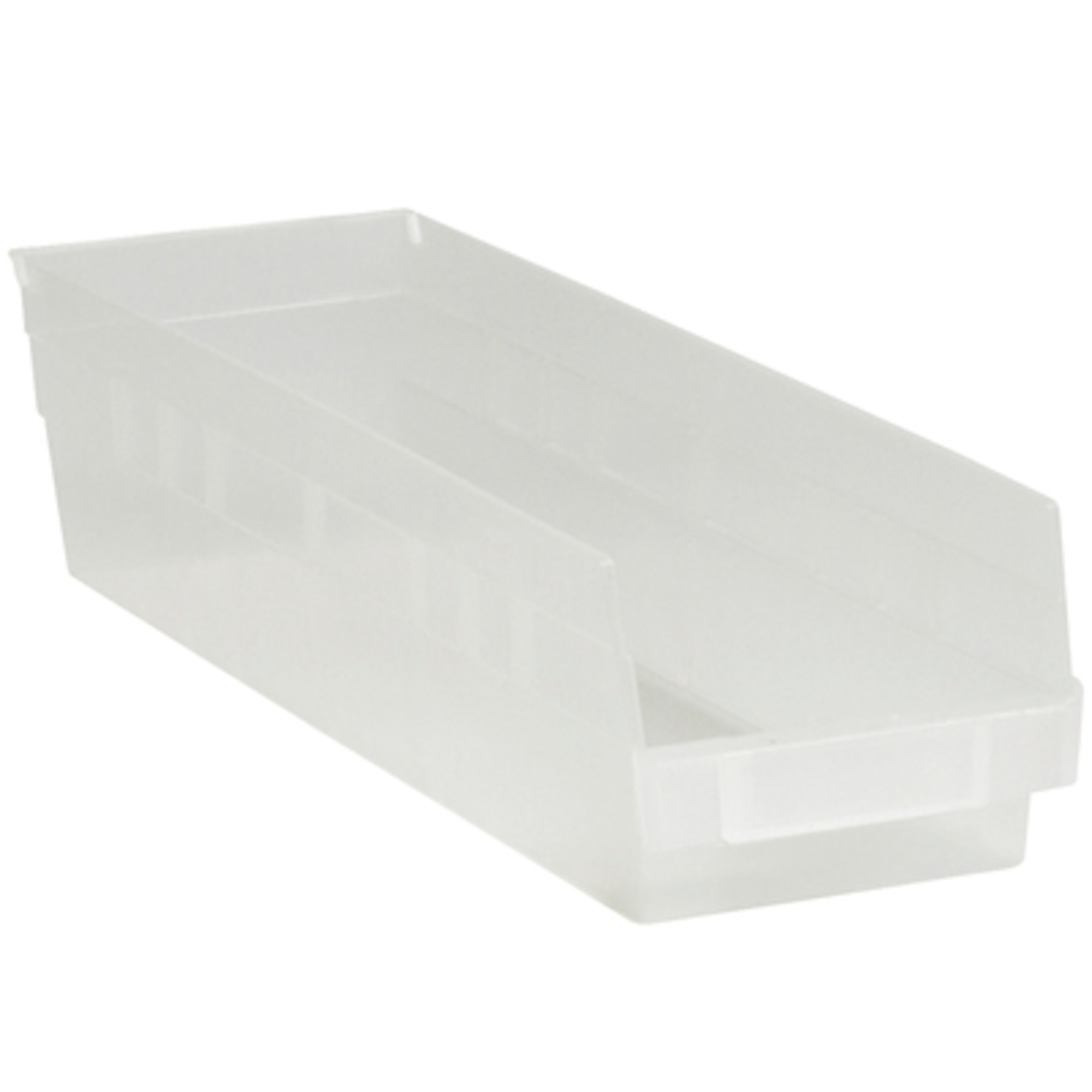 17 7/8 x 4 1/8 x 4in. Clear Plastic SBB 20/CS, Height 4 in, Width 4.125 in, Bins Included (qty.) 20 Model# BINPS111CL