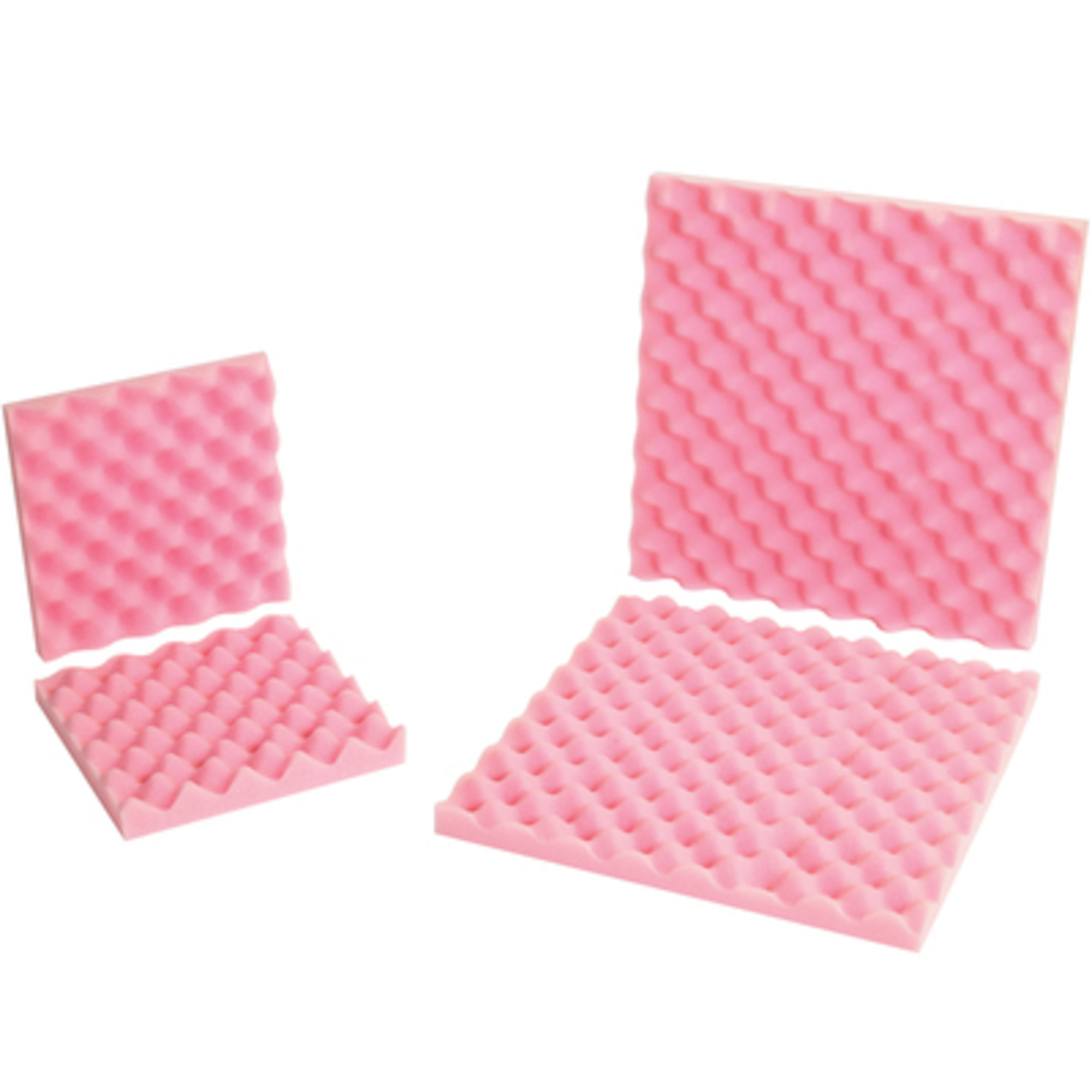 24 x 24 x 2in. AS Convoluted Foam Sets 6/CS, Model# FCSA24242